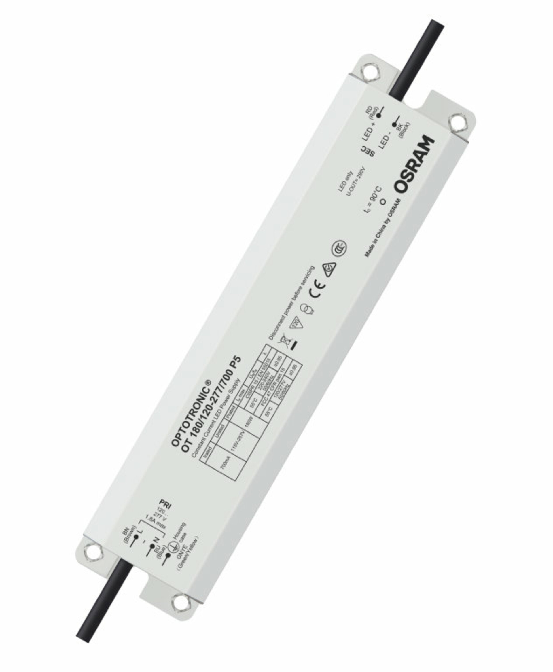 OSRAM LEDVANCE OT 180/120-277/700 P5 4052899259027