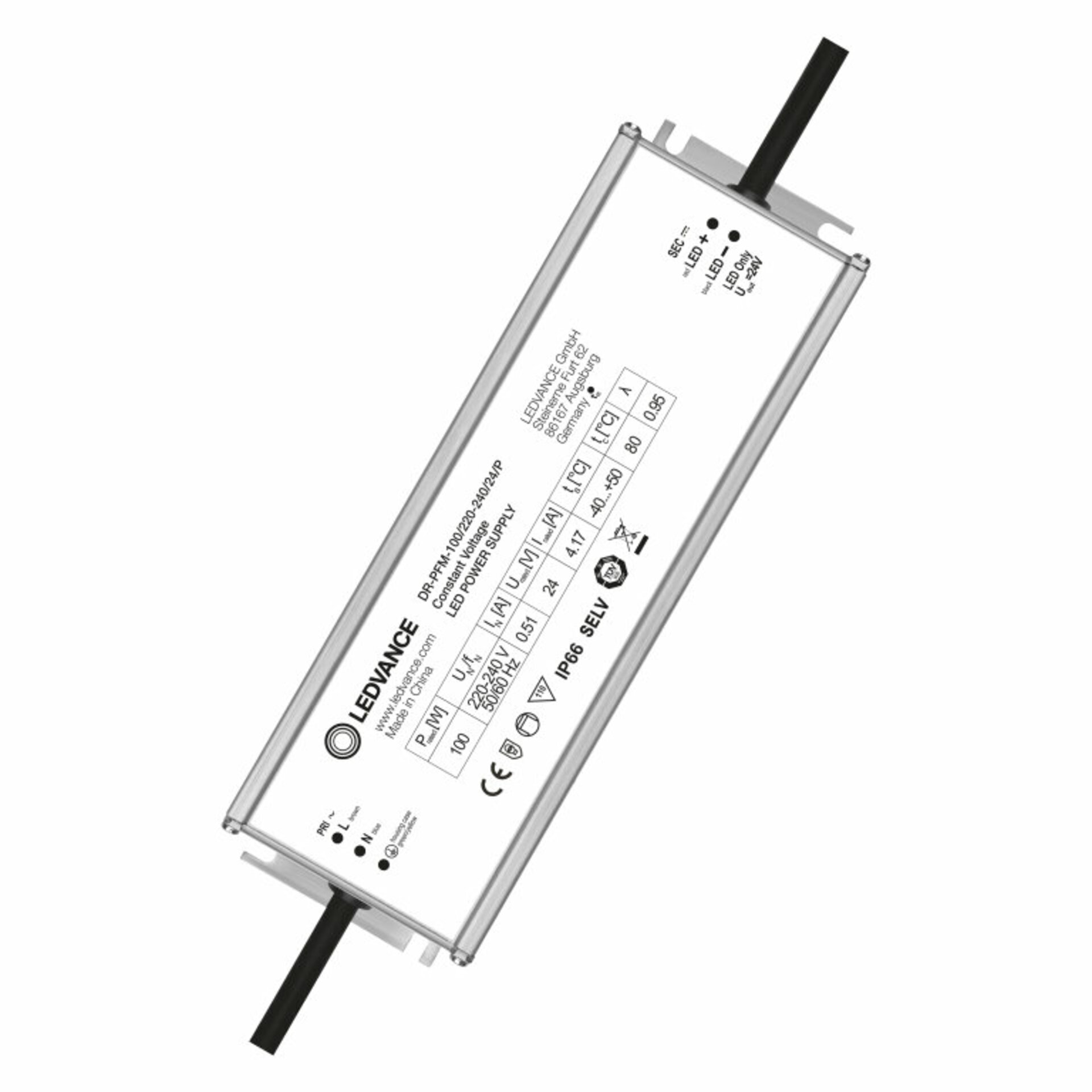 OSRAM LEDVANCE DR-PFM -100/220-240/24/P 4058075239937