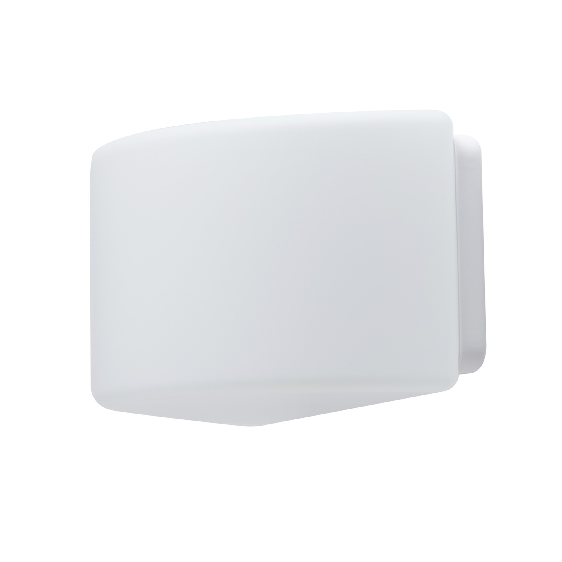 Levně OSMONT NEV59238 NEVA 2 stropní/nástěnné skleněné svítidlo bílá IP43 3000 K 15W LED