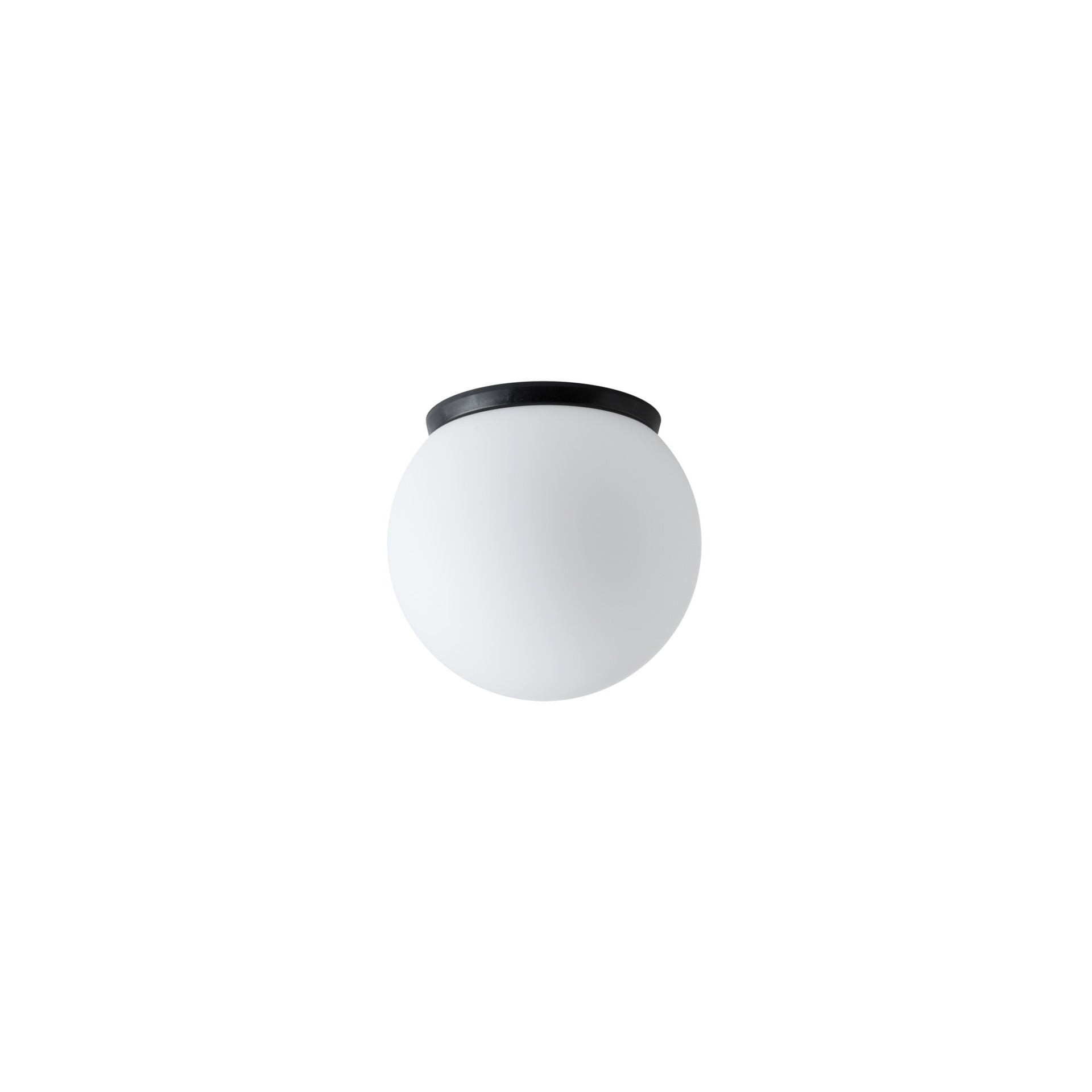 Levně OSMONT STY71016 STYX 1 stropní/nástěnné skleněné svítidlo černá / bílá IP65 3000 K 9W LED DALI