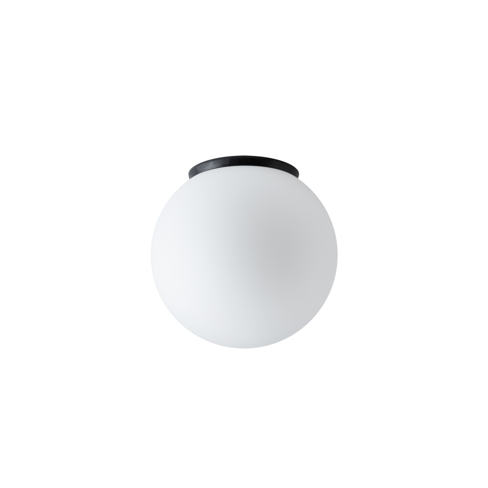 Levně OSMONT STY71021 STYX 2 stropní/nástěnné skleněné svítidlo černá / bílá IP65 3000 K 9W LED DALI
