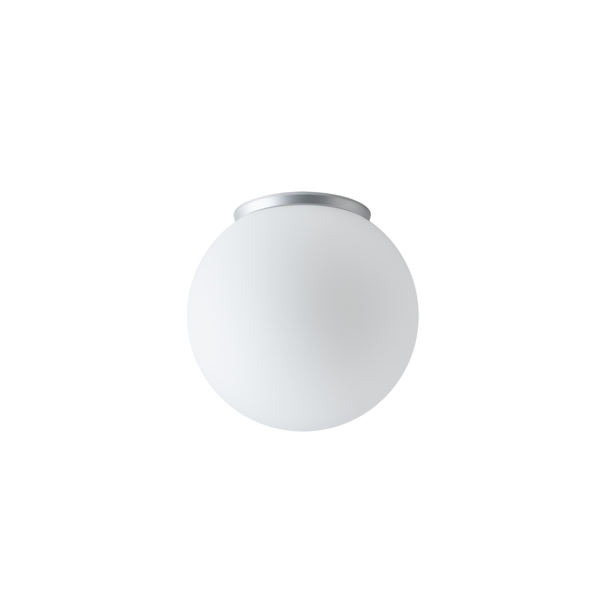 Levně OSMONT STY71022 STYX 2 stropní/nástěnné skleněné svítidlo stříbrná / bílá IP65 3000 K 9W LED DALI