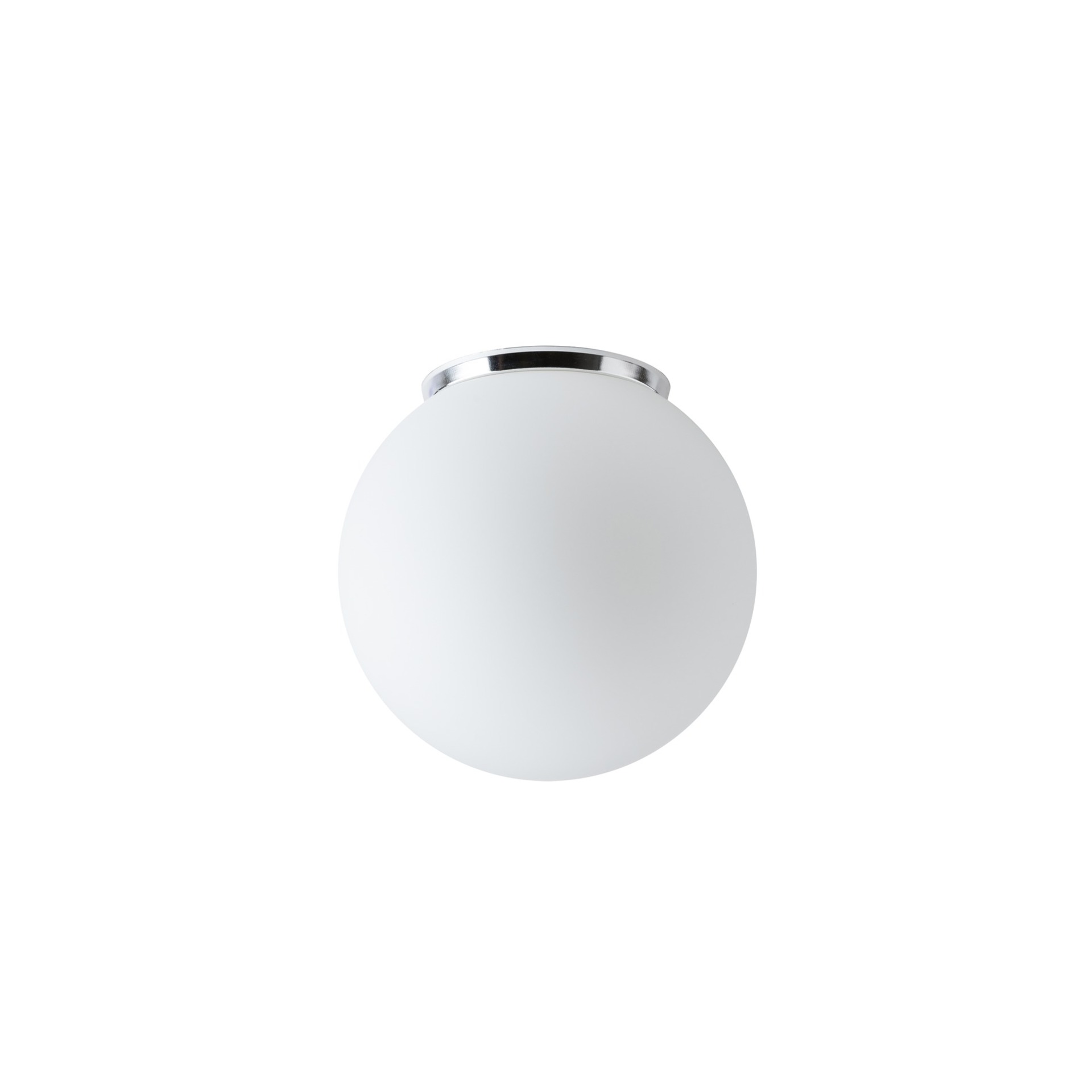 Levně OSMONT STY71023 STYX 2 stropní/nástěnné skleněné svítidlo chrom / bílá IP65 3000 K 9W LED DALI