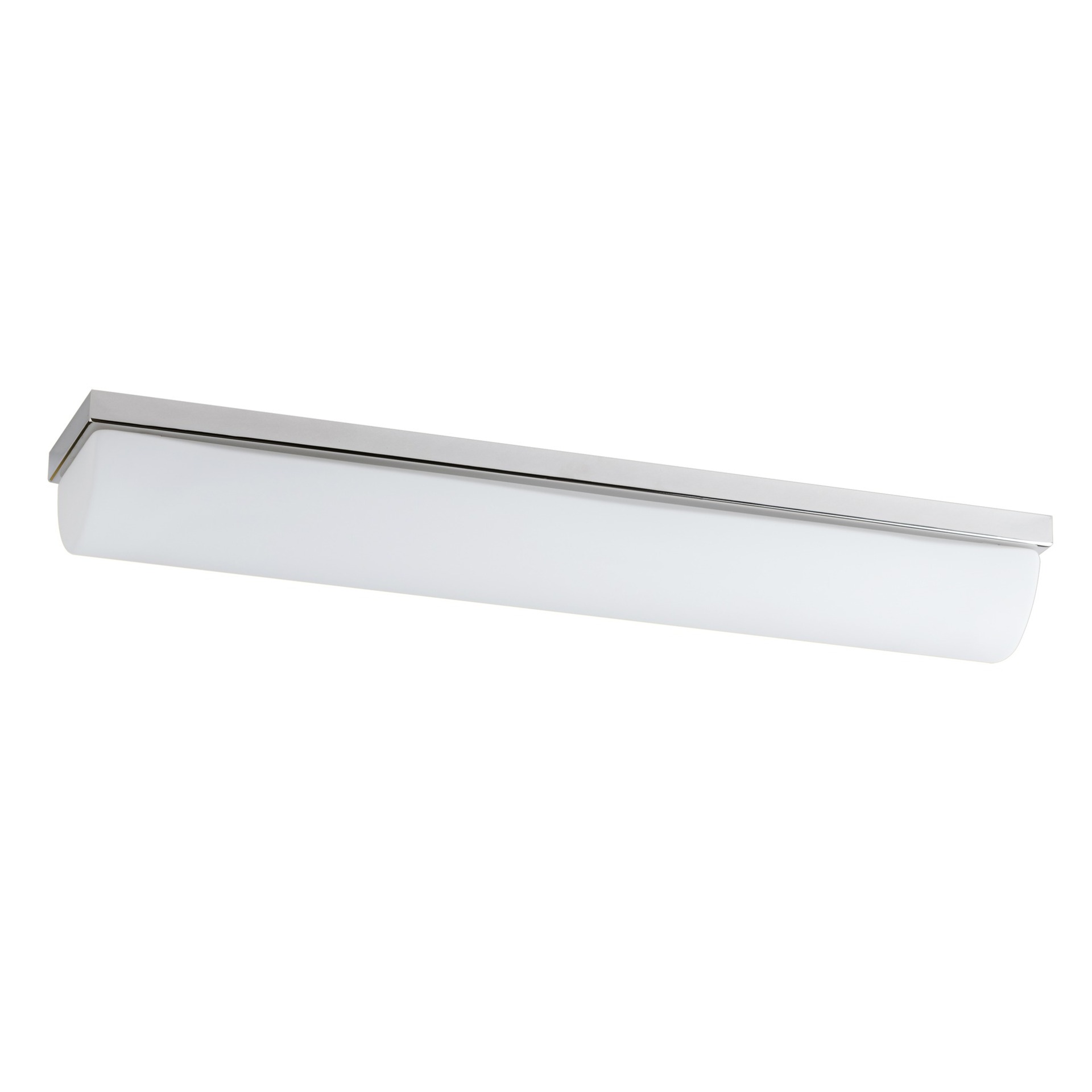 Levně OSMONT SYL44539 SYLVIA 1 stropní/nástěnné skleněné svítidlo nerez leštěná / bílá IP44 3x28W E14