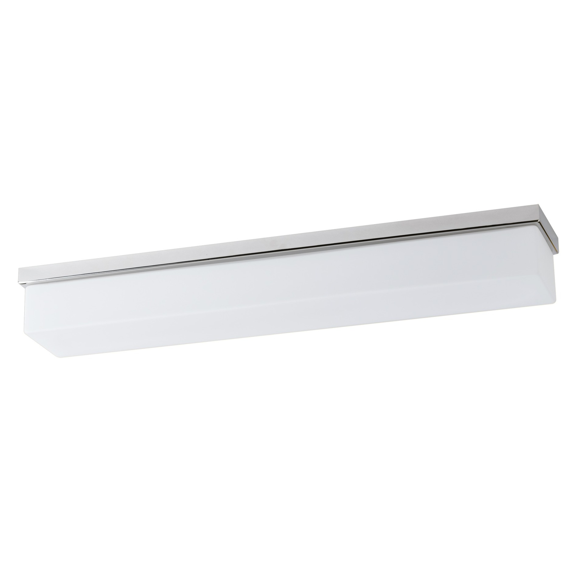 Levně OSMONT SYL44545 SYLVIA 2 stropní/nástěnné skleněné svítidlo nerez leštěná / bílá IP44 3x28W E14
