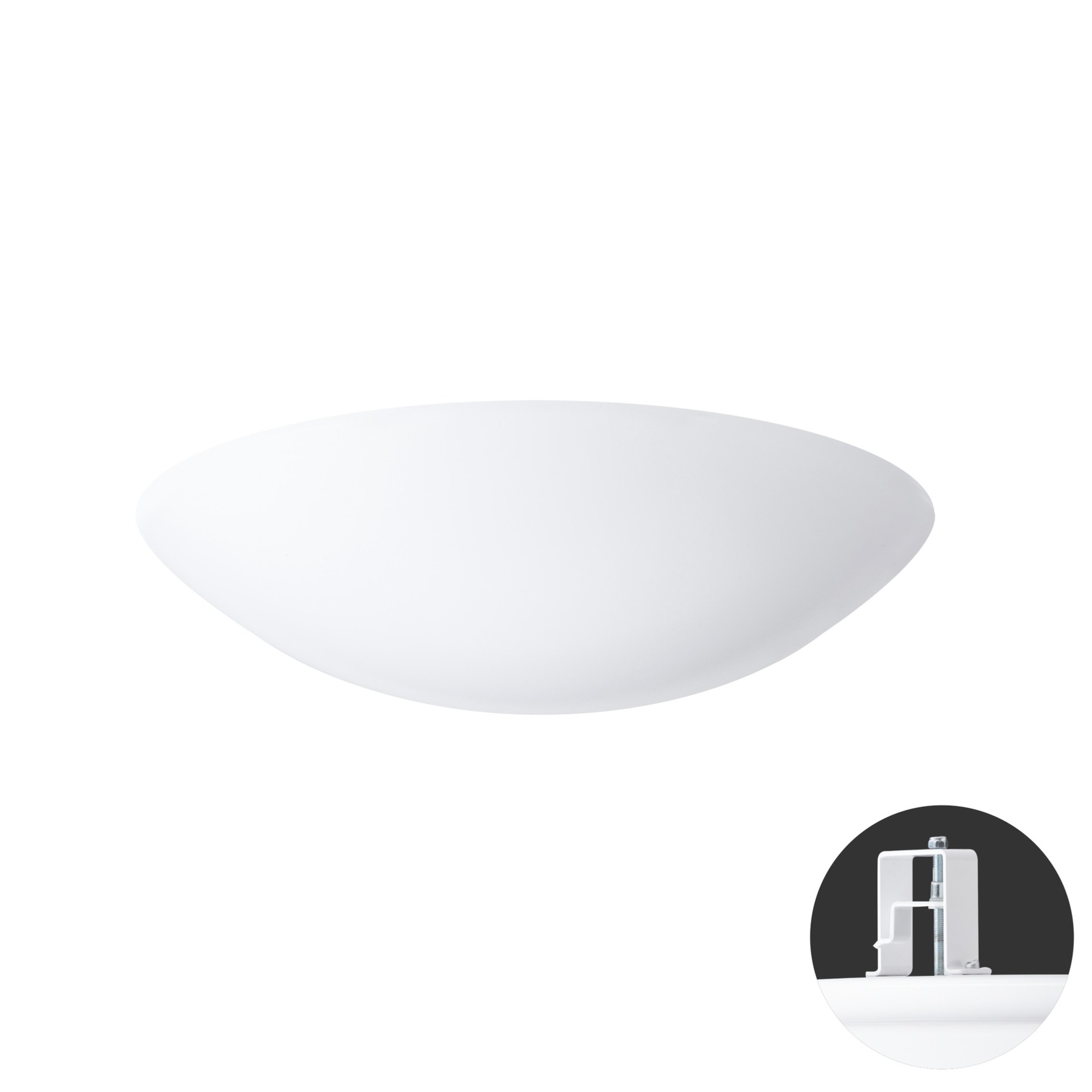 Levně OSMONT TIT65548 TITAN V3 stropní/nástěnné plastové polovestavné svítidlo bílá IP44 4000 K 35W LED DALI