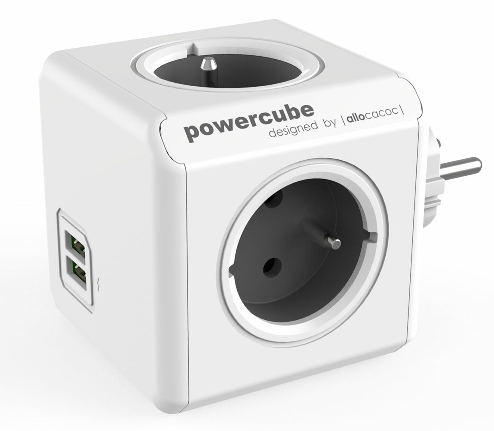 Levně PowerCube Original USB, šedá