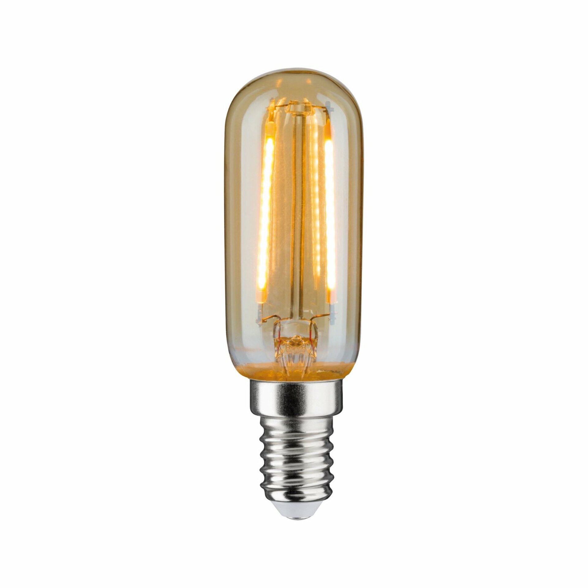 Levně Paulmann LED Vintage-trubka 2W E14 zlatá zlaté světlo 285.26 P 28526