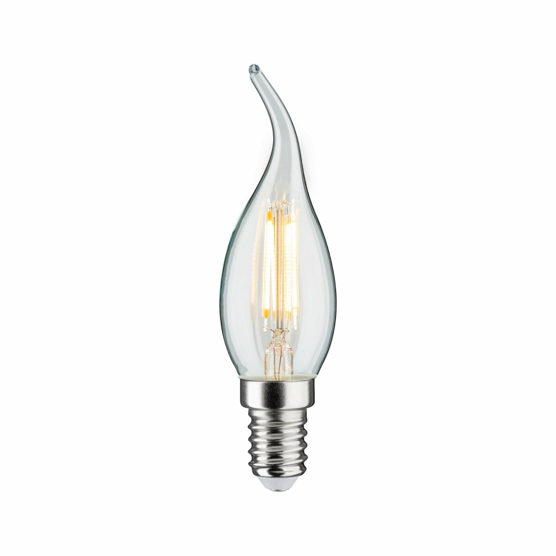 PAULMANN LED svíčka 4,8 W E14 čirá teplá bílá stmívatelné 286.87