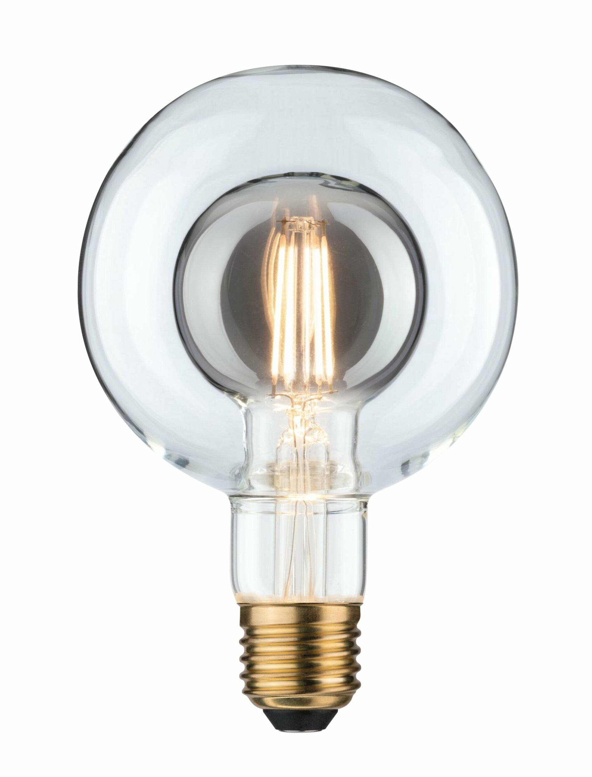 PAULMANN LED Inner Shape Globe G95 4 W kouřové sklo E27 2700K teplá bílá 287.66