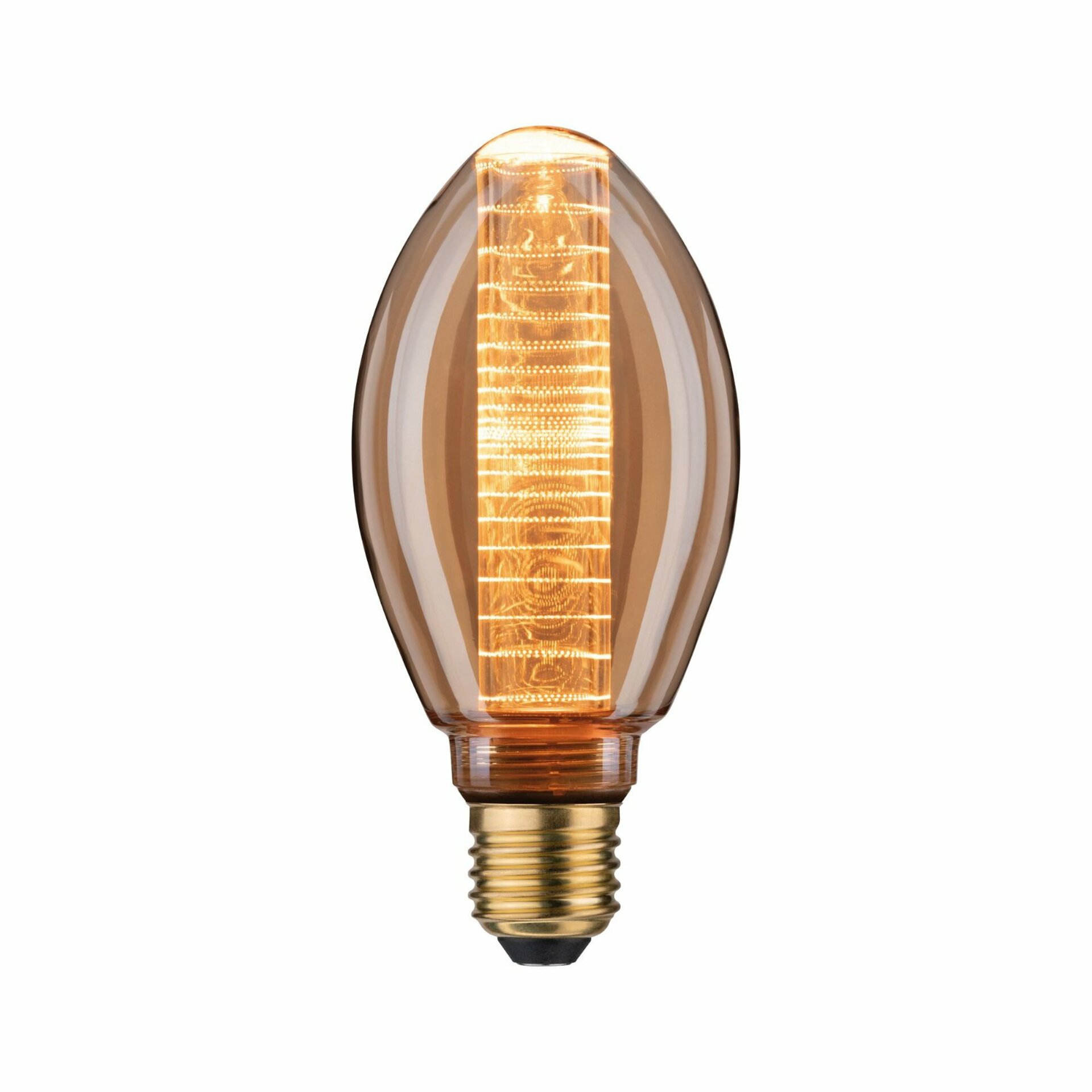 PAULMANN LED Vintage žárovka B75 Inner Glow E27 zlatá s vnitřním kroužkem stmívatelné 288.28