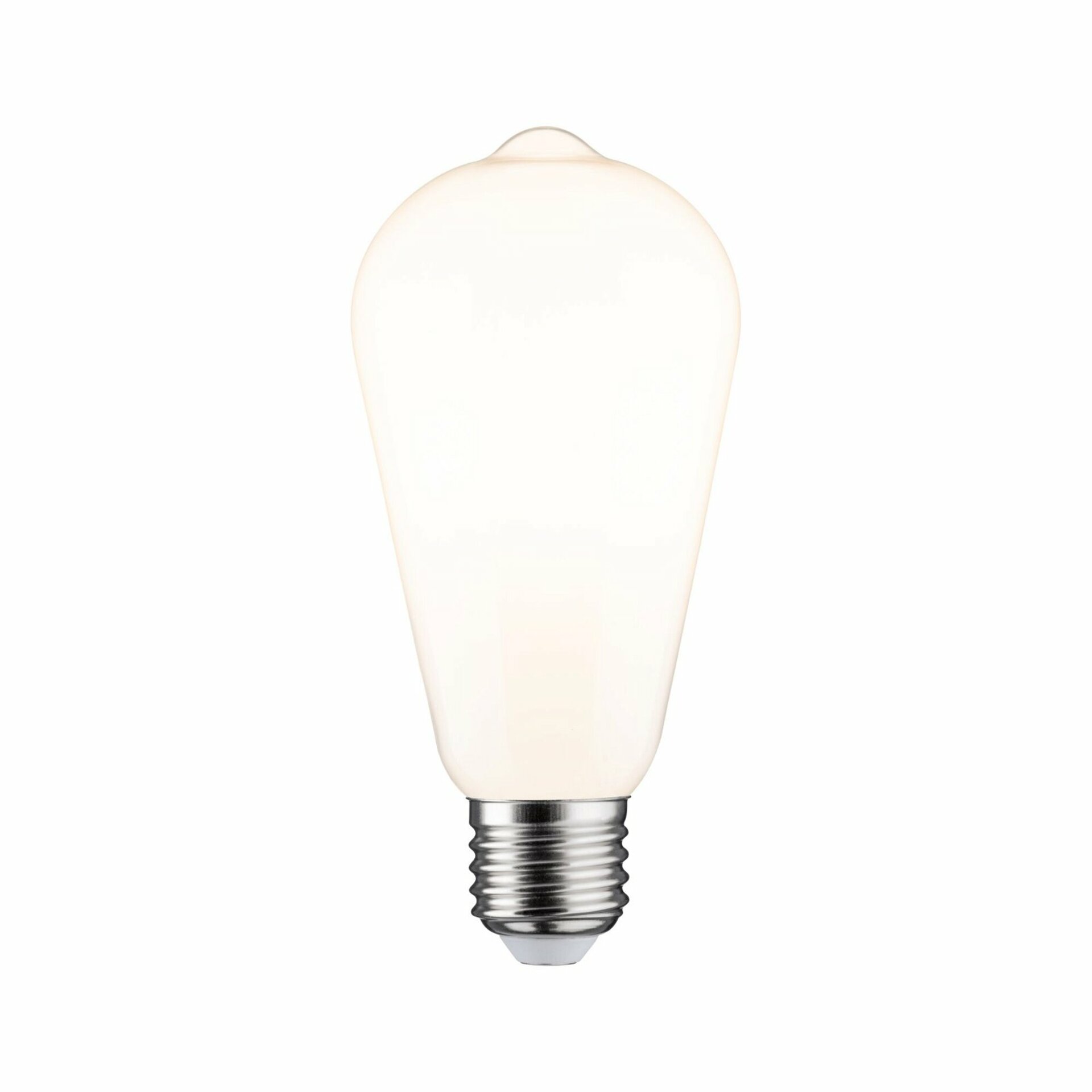 PAULMANN Klasická White LED žárovka ST64 E27 7W 2700K stmívatelné opál