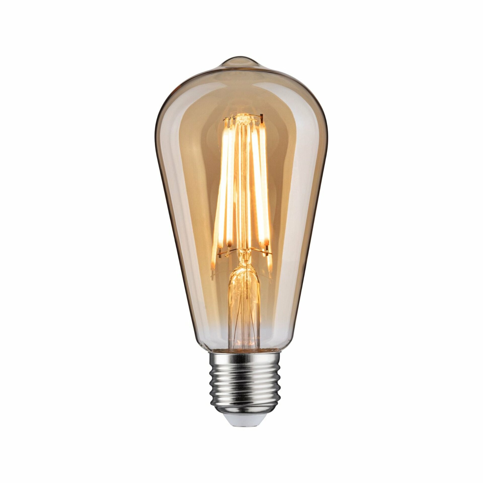 Levně PAULMANN 1879 Filament 230V 3-krokové-stmívatelné LED žárovka Rustika E27 3 Step Dim 6W 1800K stmívatelné zlatá