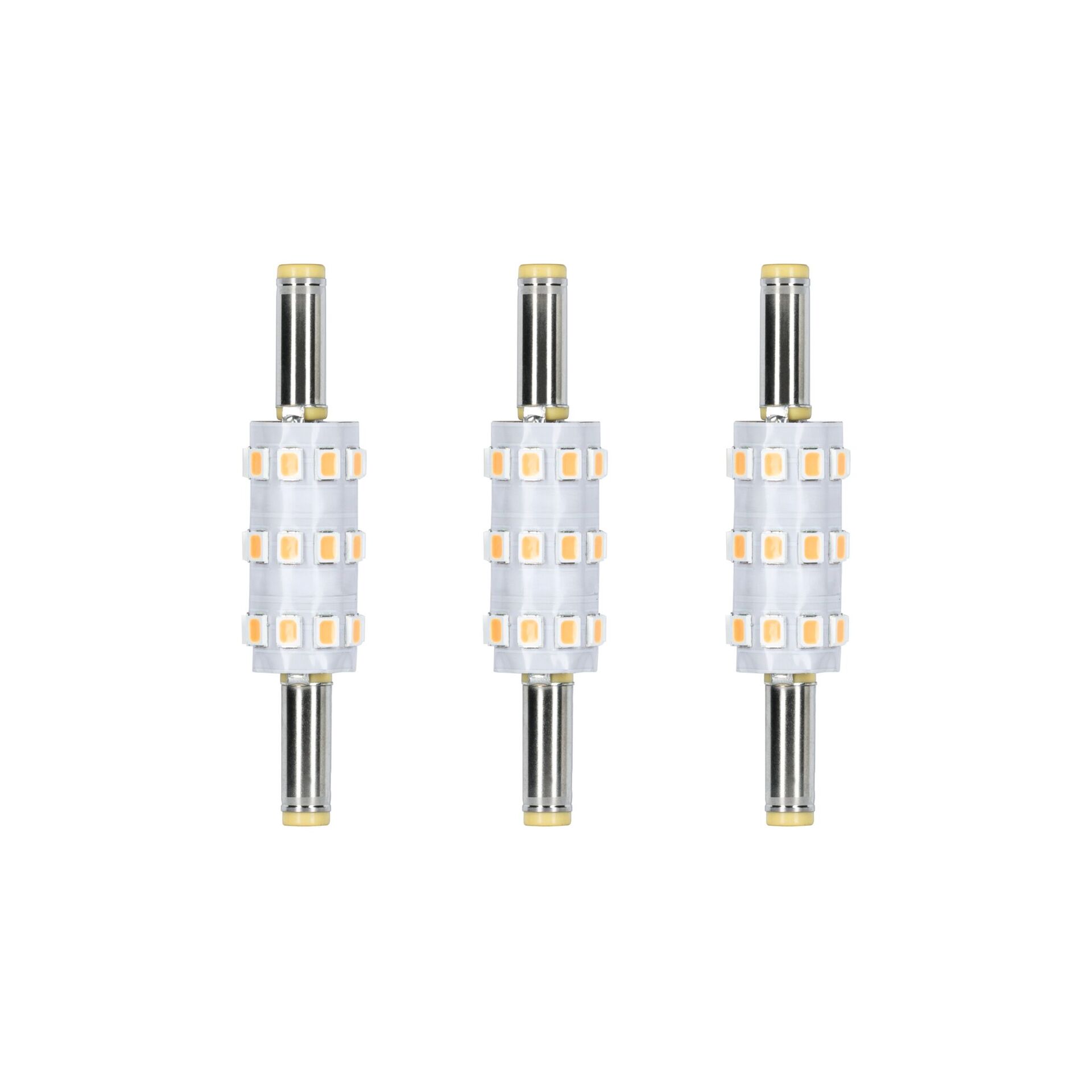 Levně PAULMANN Plug & Shine LED náhradní moduly do řetězu Naima 3ks sada 3000K 100lm