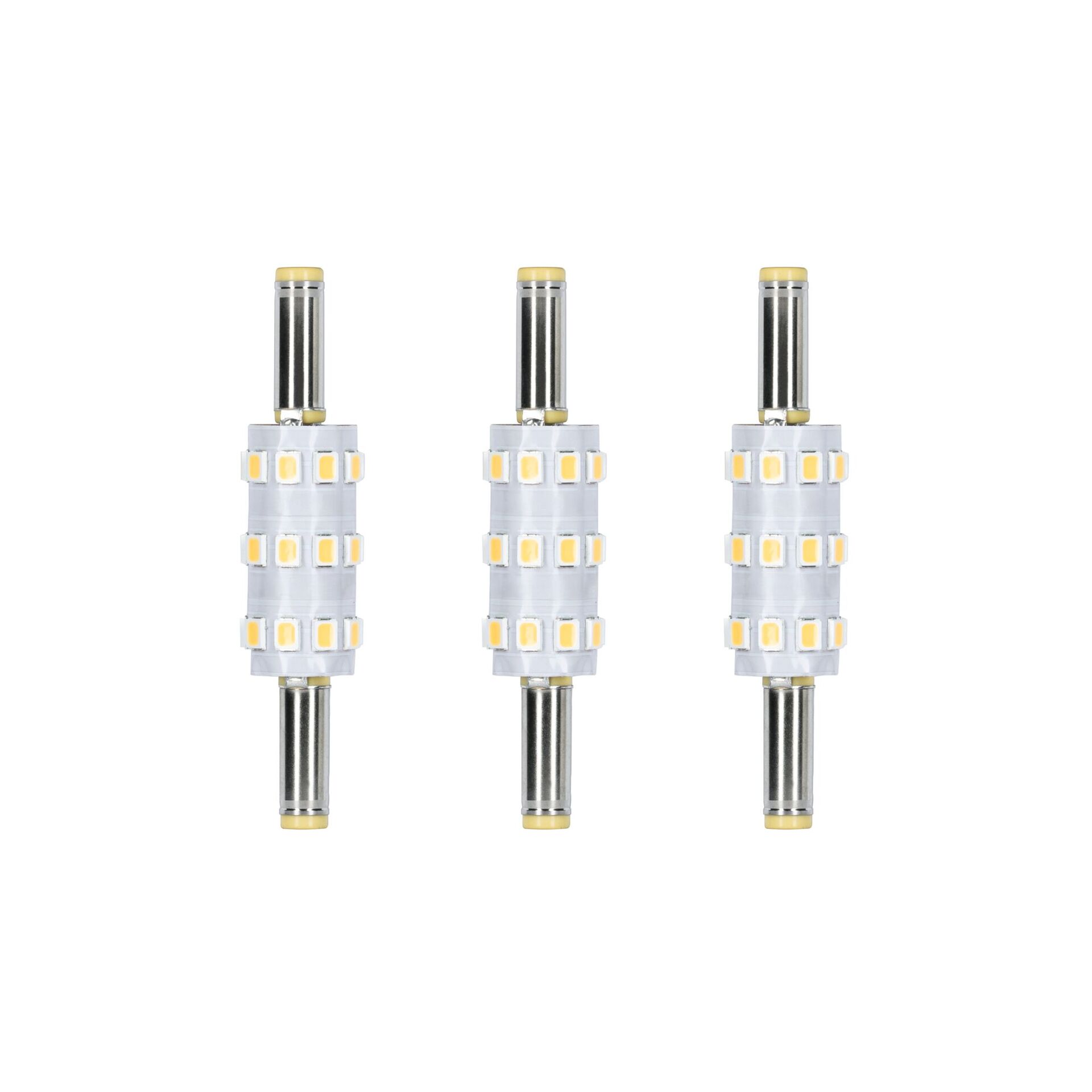 Levně PAULMANN Plug & Shine LED náhradní moduly do řetězu Naima 3ks sada 4000K 100lm