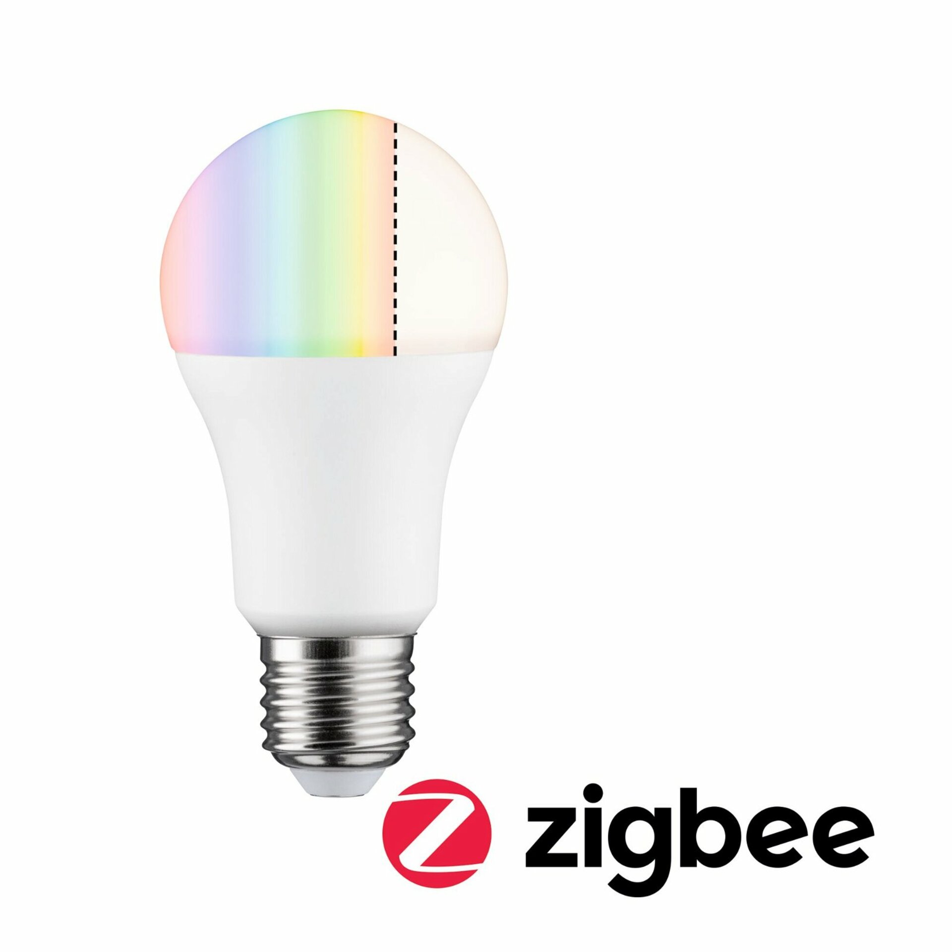 PAULMANN SmartHome ZigBee LED žárovka 9,3 W mat E27 2700-6500K RGB 501.24