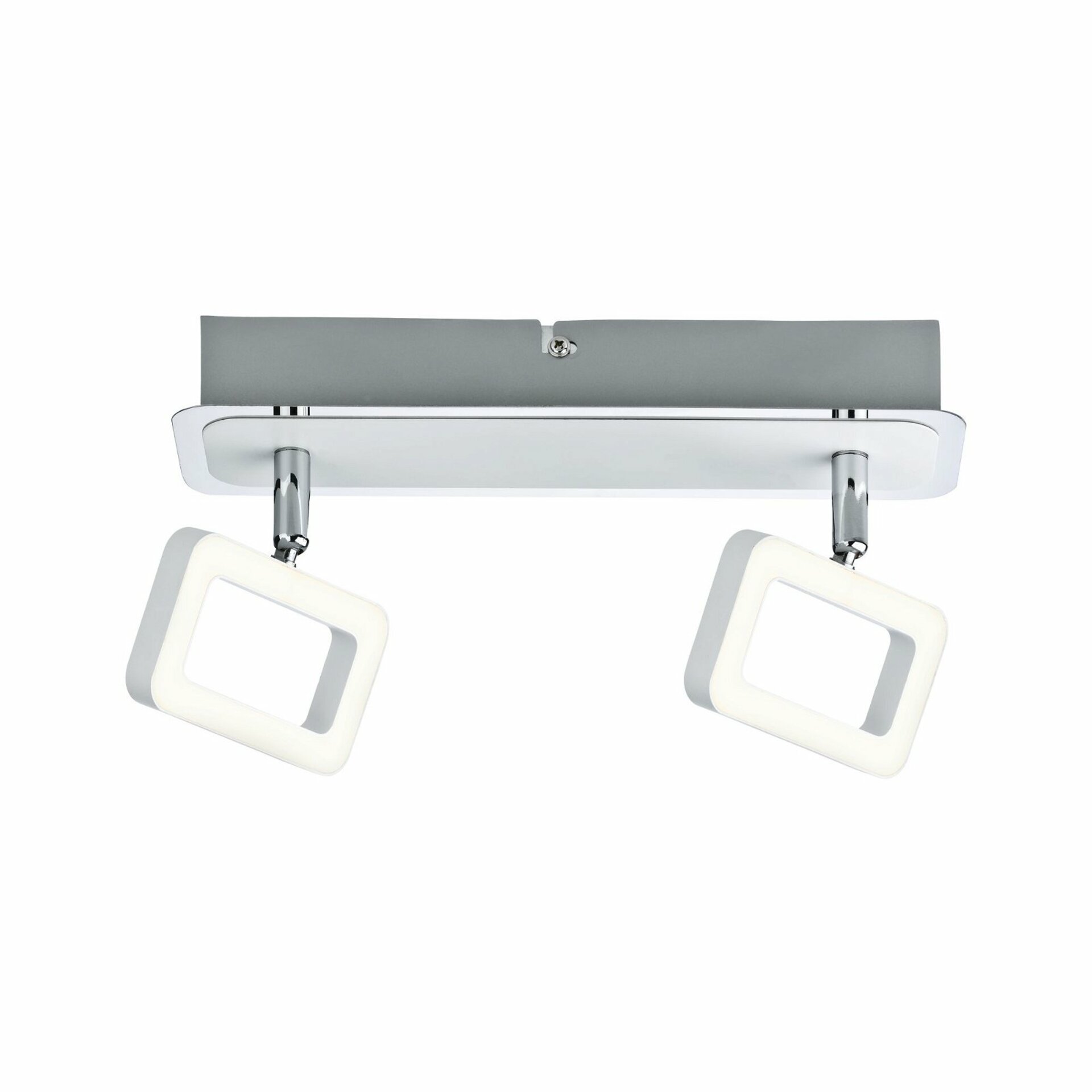 Paulmann bodové svítidlo Frame LED 2-ramenné Bílá/Chrom včetně sv. zdroje 2x4,5W 666.39 P 66639