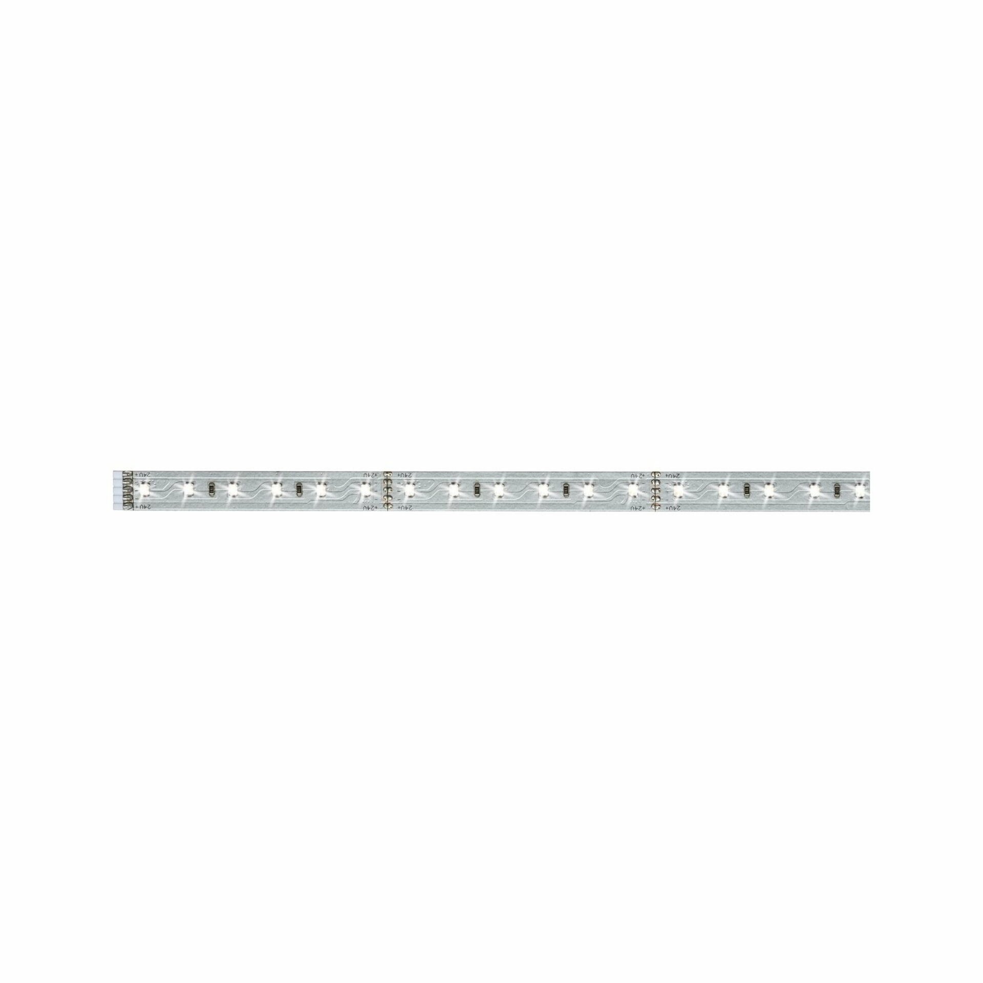 Paulmann LED pásek MaxLED denní bílá 6W 24V bílý podklad 1m IP20 705.82 P 70582