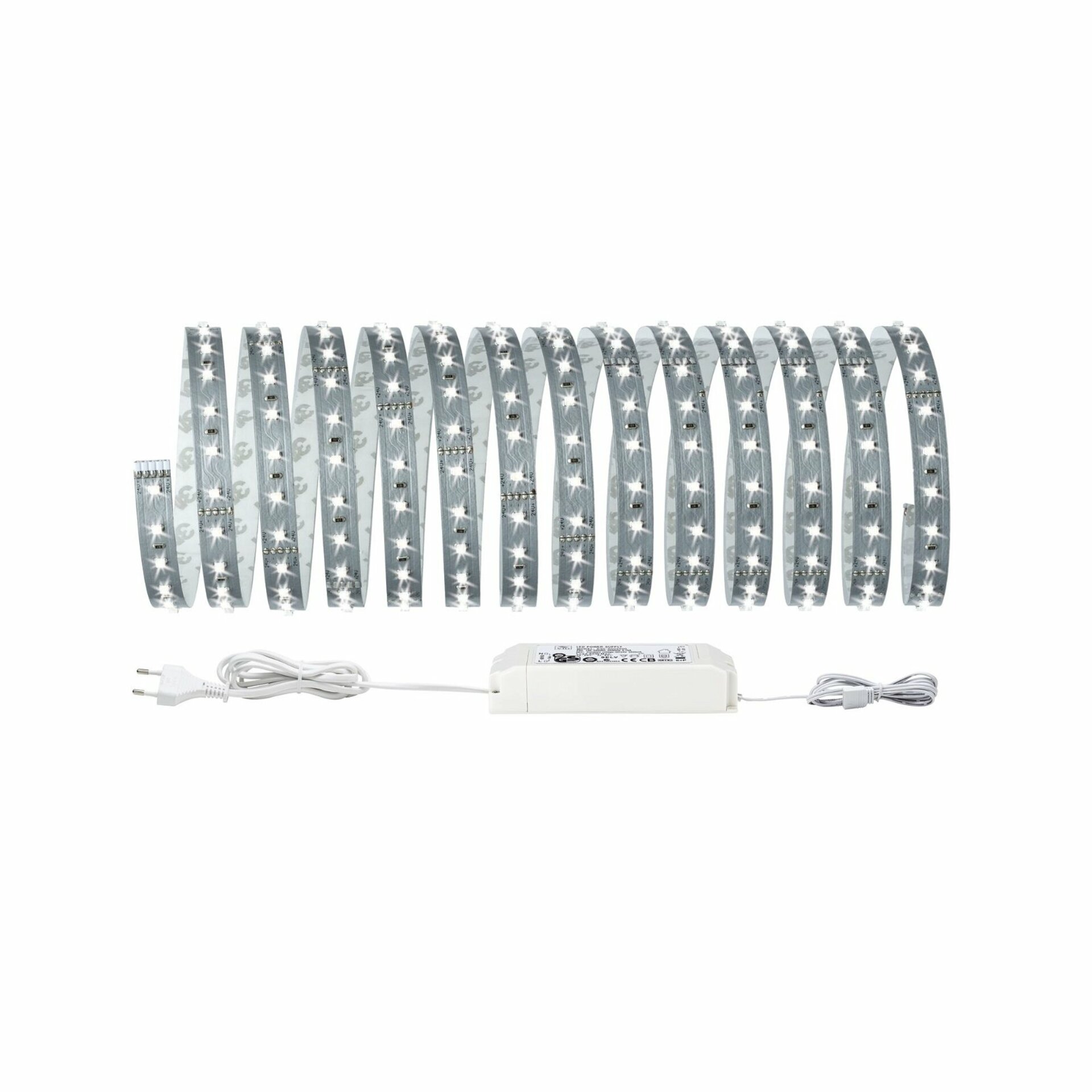 Paulmann LED pásek MaxLED denní bílá 28W 24V bílý podklad 3m IP20 706.05 P 70605