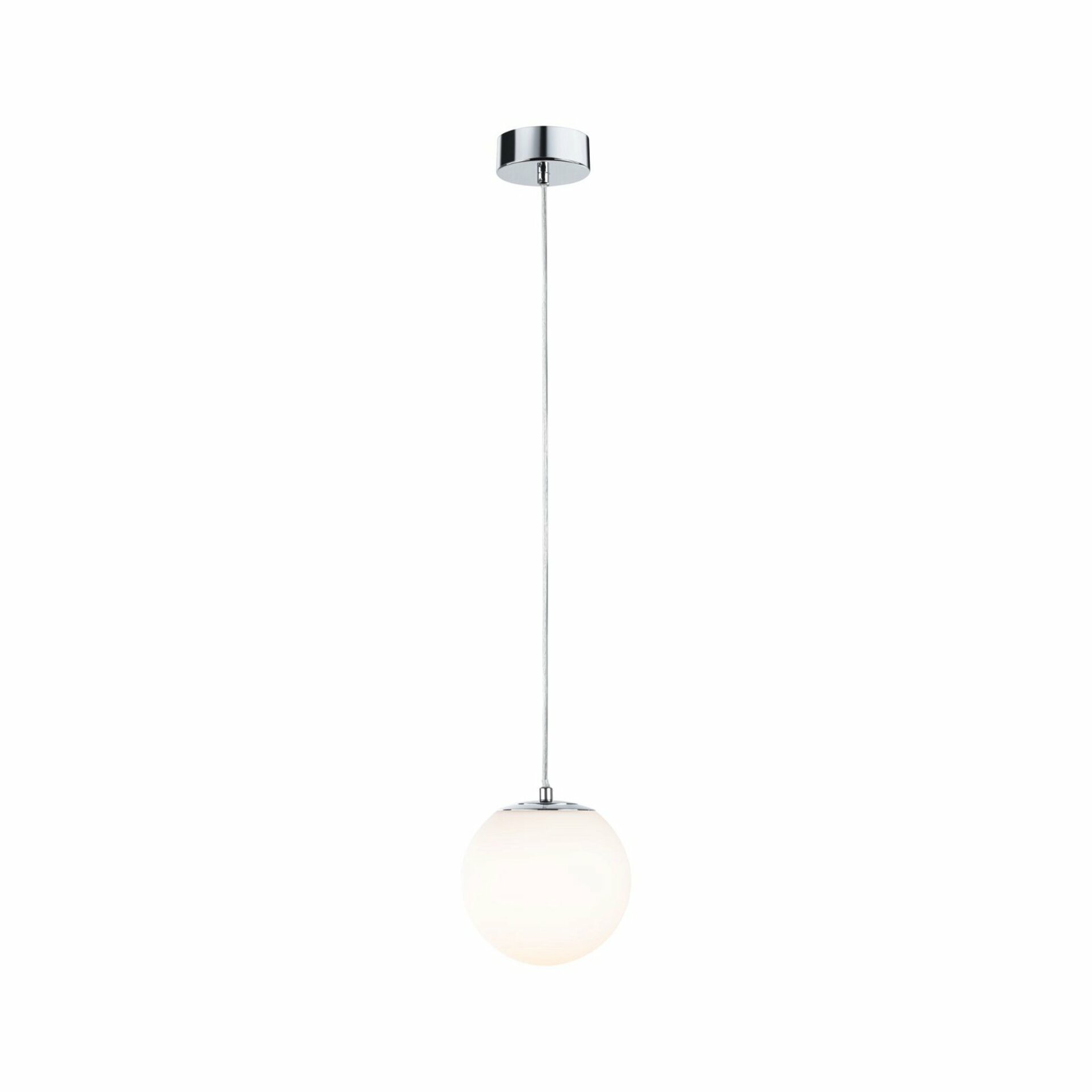 PAULMANN Selection Bathroom LED závěsné svítidlo Gove IP44 9W chrom/satén