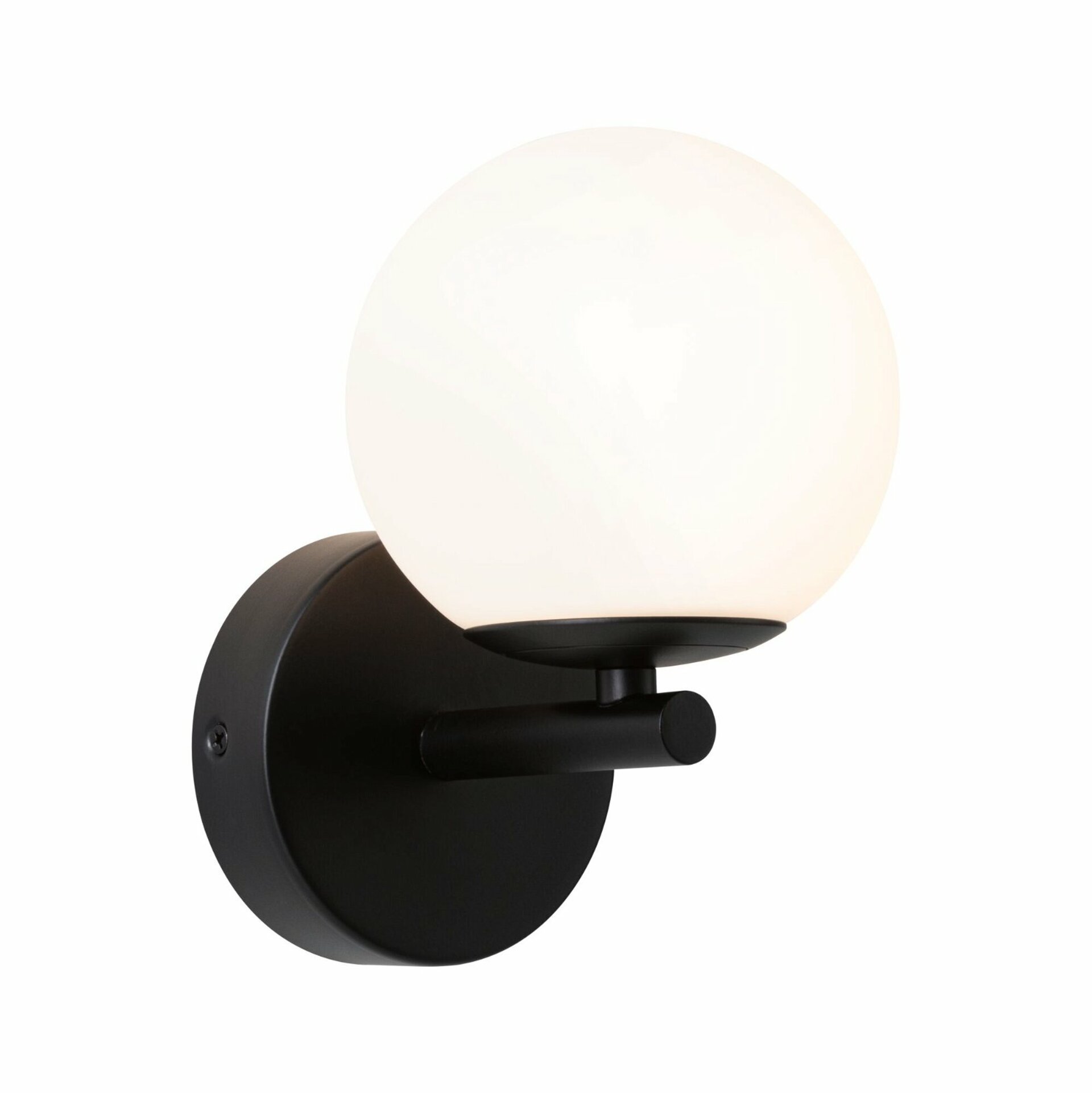 PAULMANN Selection Bathroom LED nástěnné svítidlo Gove IP44 3000K 230V 5W černá mat/satén