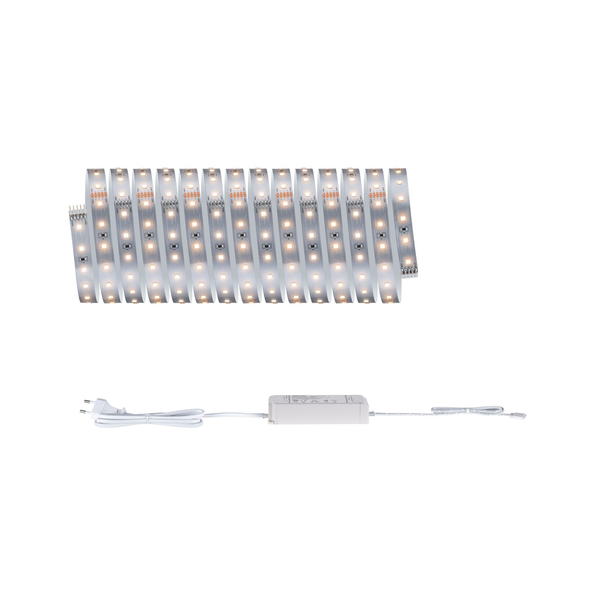 Levně PAULMANN MaxLED 500 LED Strip základní sada 5m teplá bílá 17W 550lm/m 2700K 30VA