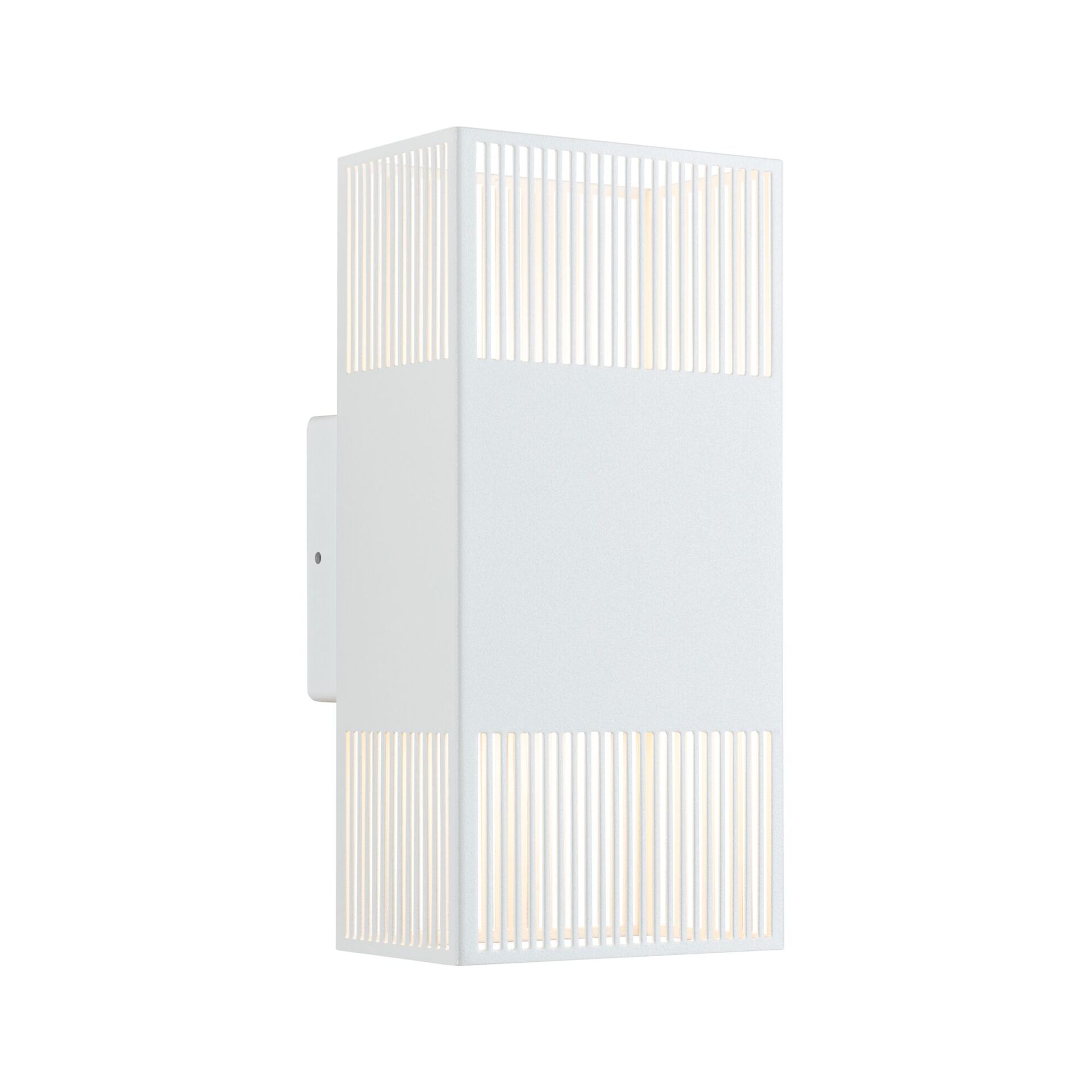 Levně PAULMANN LED nástěnné svítidlo Tharin IP44 3000K 120x104mm 2x3,7W bílá