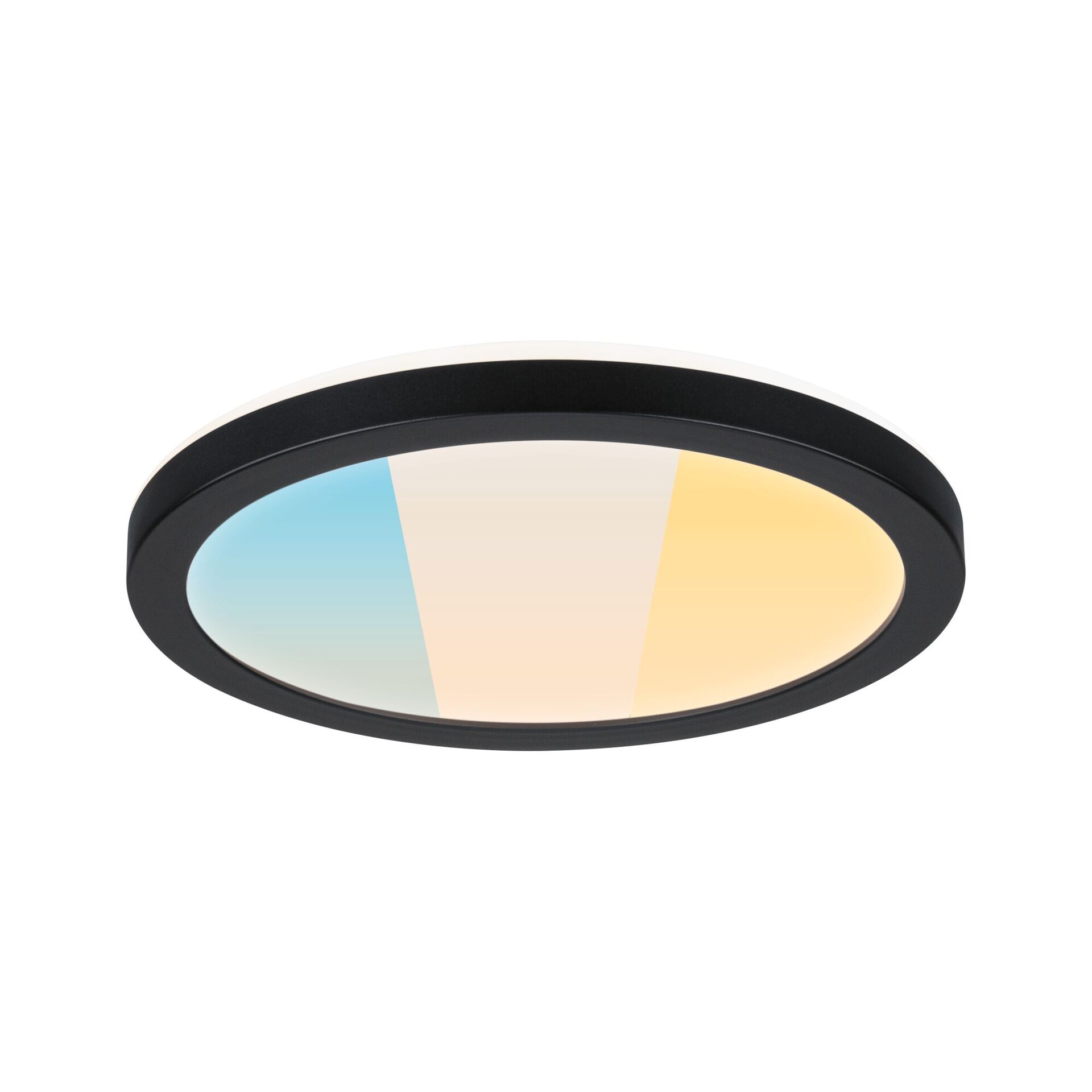 Levně PAULMANN LED Panel Atria Shine IP44 kruhové 190mm 7,6W 3000 - 6500K černá