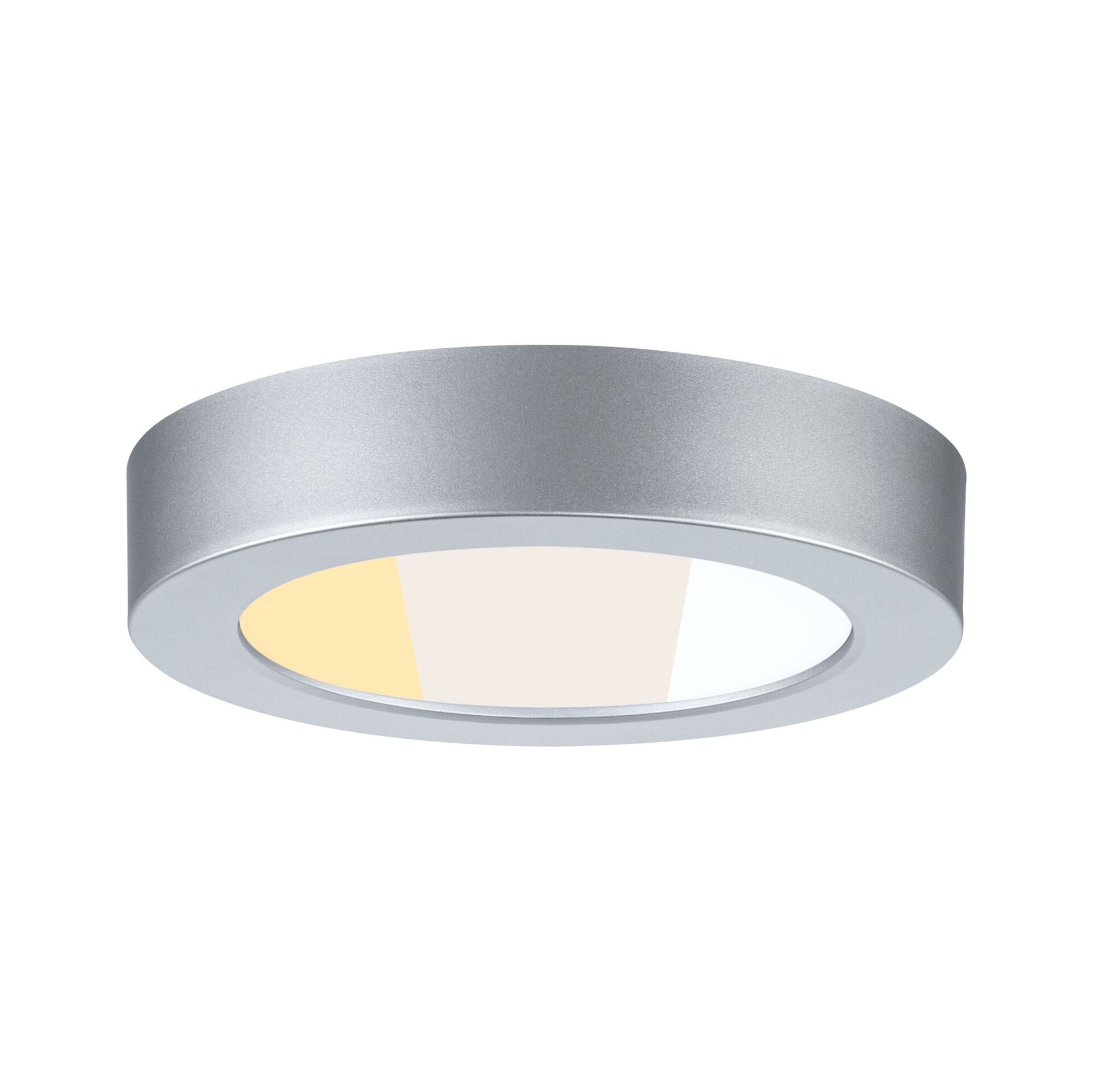 Levně PAULMANN LED Panel Abia 2 White Select soumrakové a pohybové čidlo (HF) kruhové 170mm 9,5W 2700 - 4000K matný chrom