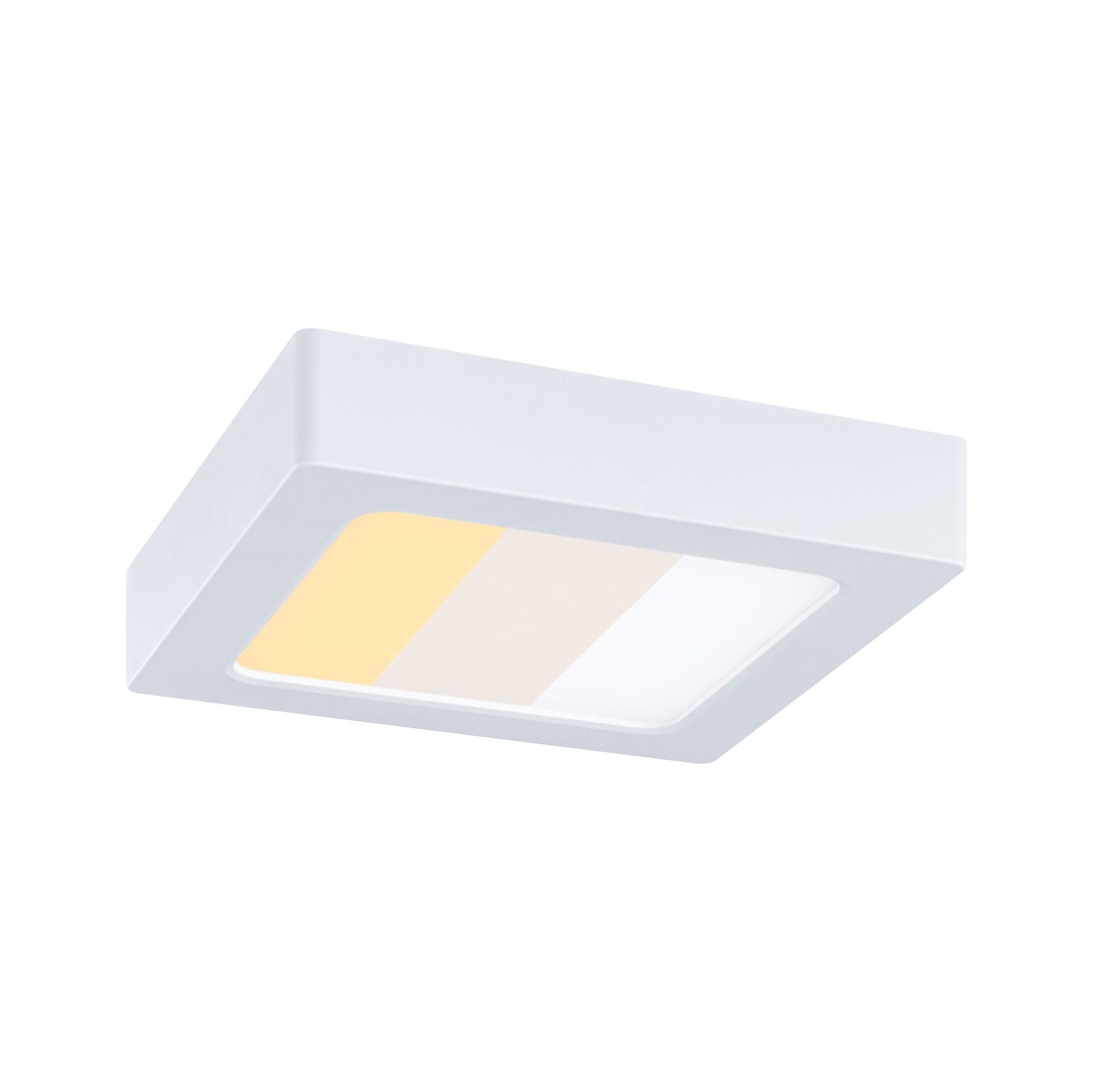 Levně PAULMANN LED Panel Abia 2 White Select soumrakové a pohybové čidlo (HF) hranaté 170x170mm 9,5W 2700 - 4000K bílá