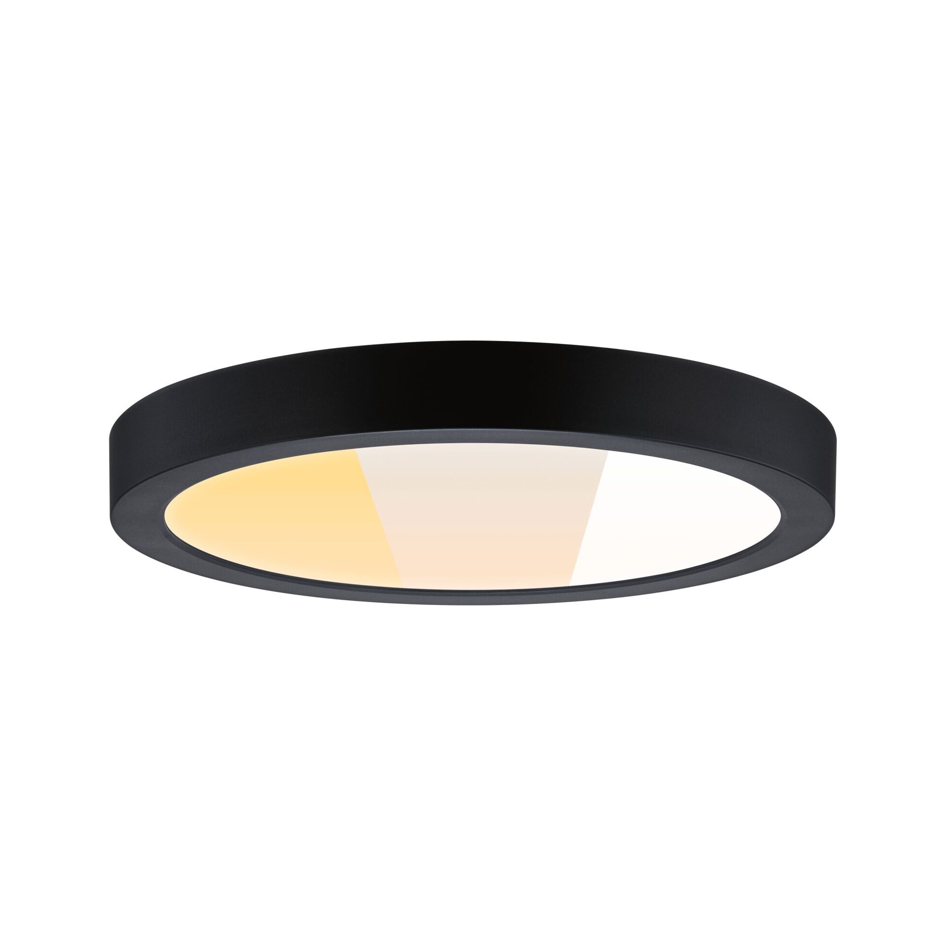 Levně PAULMANN LED Panel Abia 2 White Select soumrakové a pohybové čidlo (HF) kruhové 300mm 14W 2700 - 4000K černá