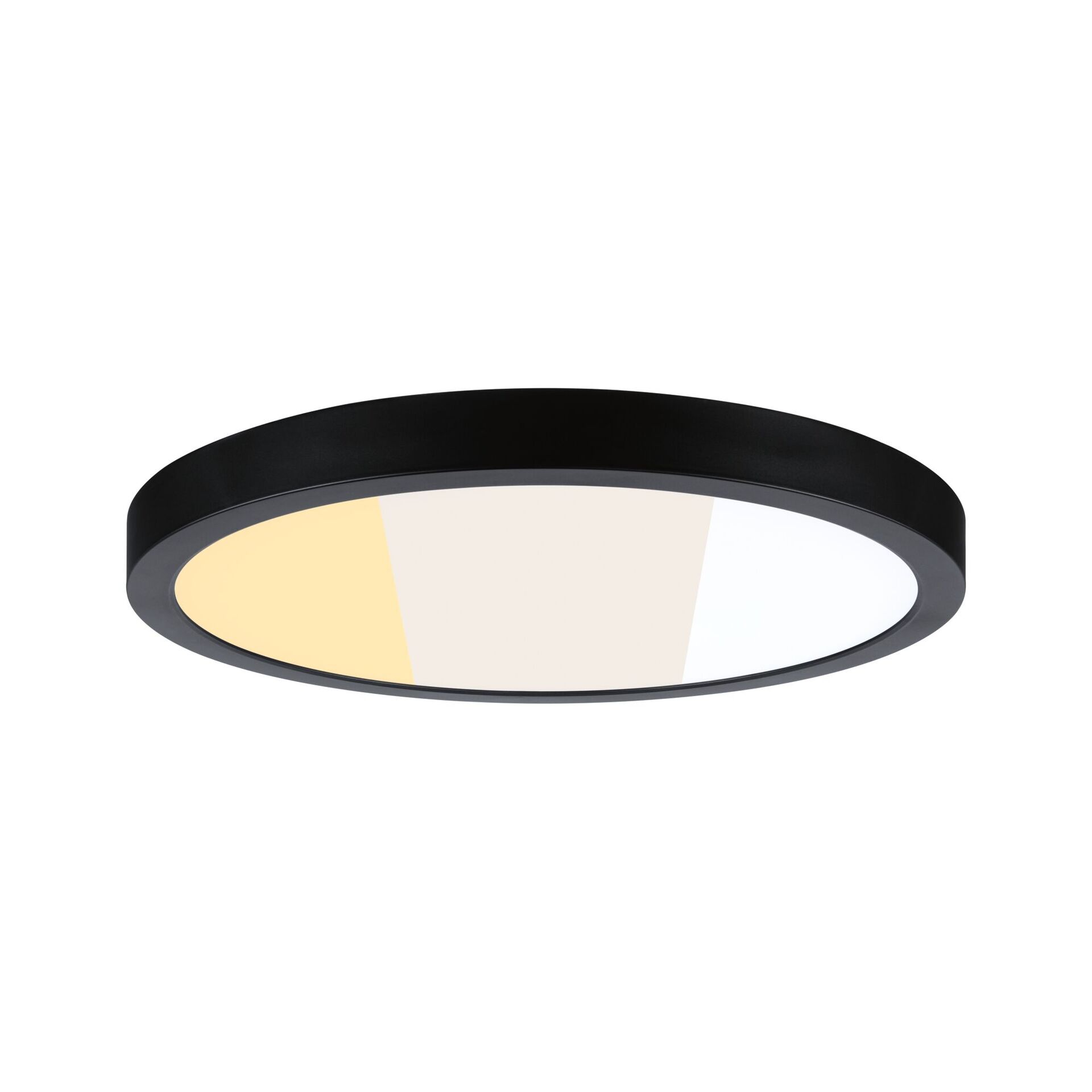 Levně PAULMANN LED Panel Abia 2 White Select soumrakové a pohybové čidlo (HF) kruhové 400mm 16W 2700 - 4000K černá
