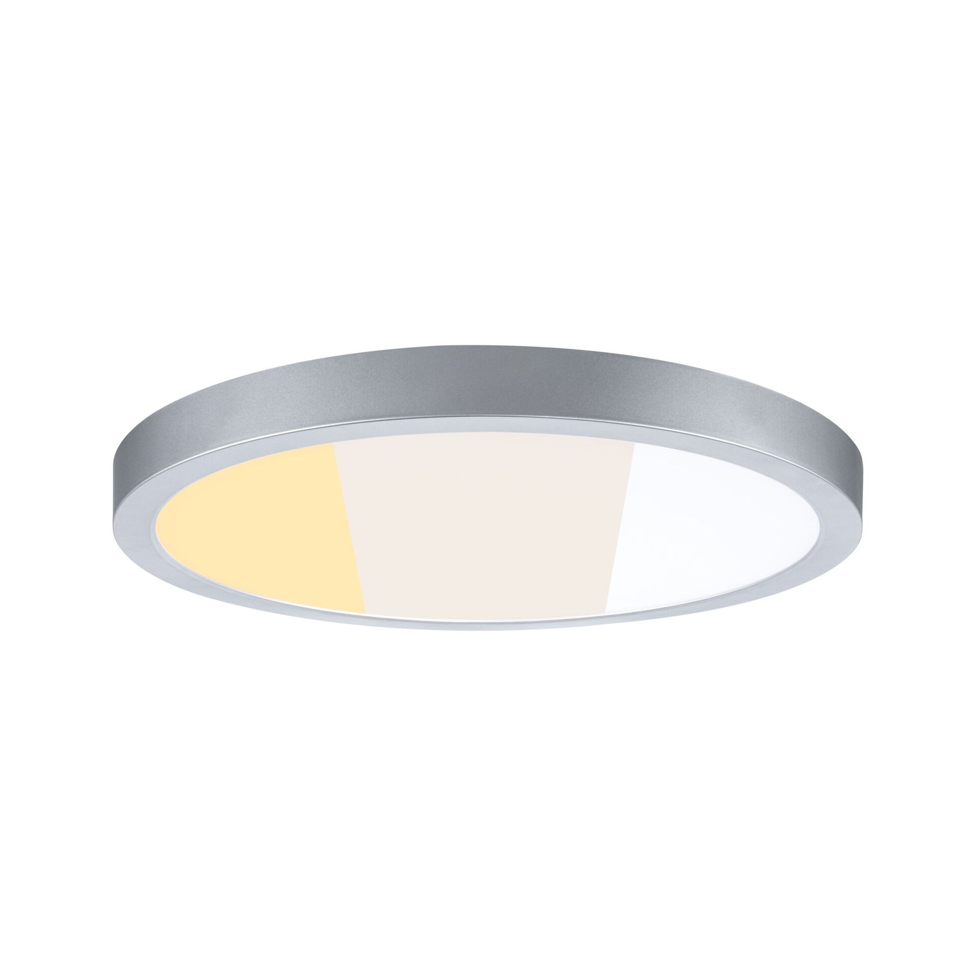 Levně PAULMANN LED Panel Abia 2 White Select soumrakové a pohybové čidlo (HF) kruhové 400mm 16W 2700 - 4000K matný chrom