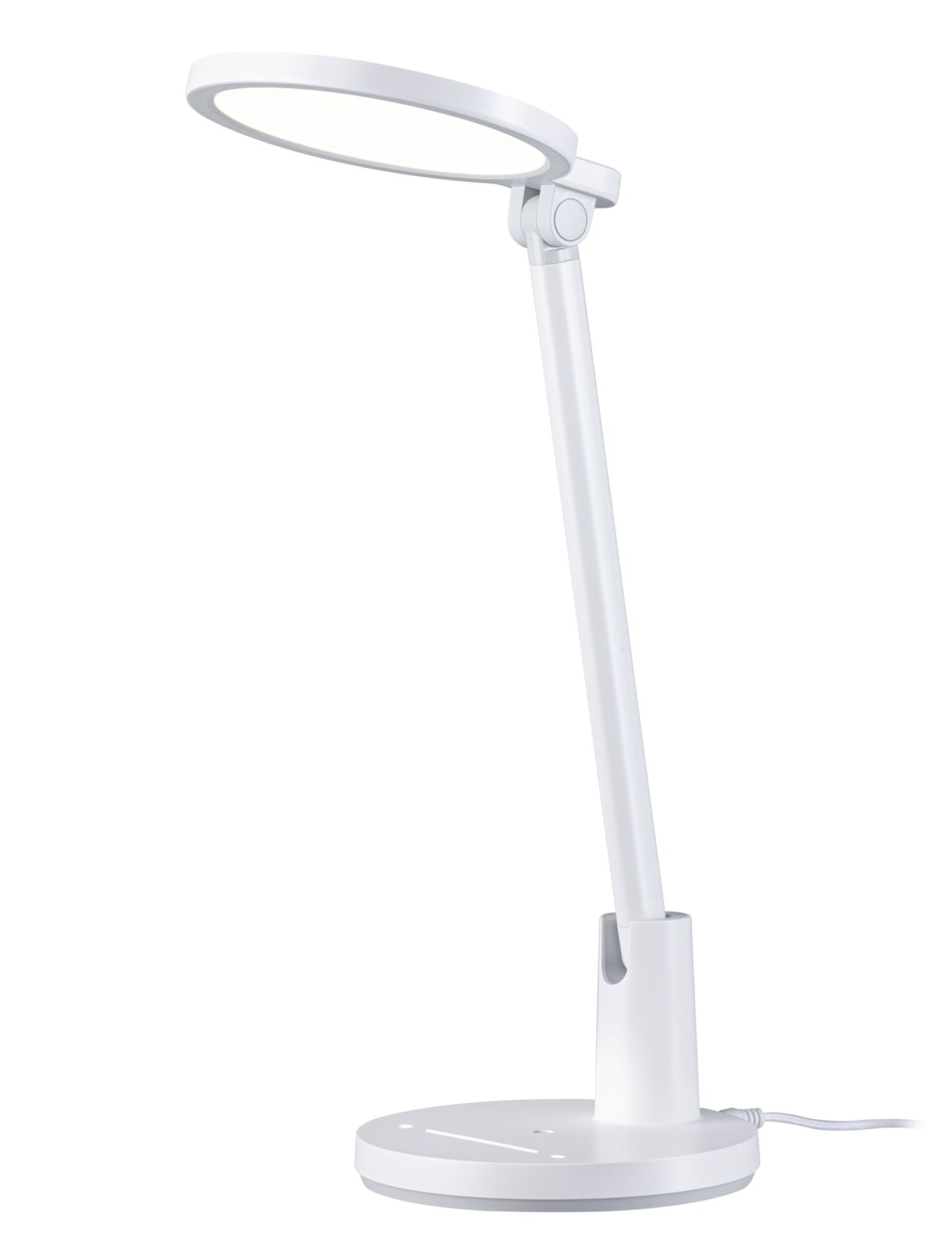 Levně PAULMANN LED stolní lampa na psací stůl Darba 4000K 15W bílá mat