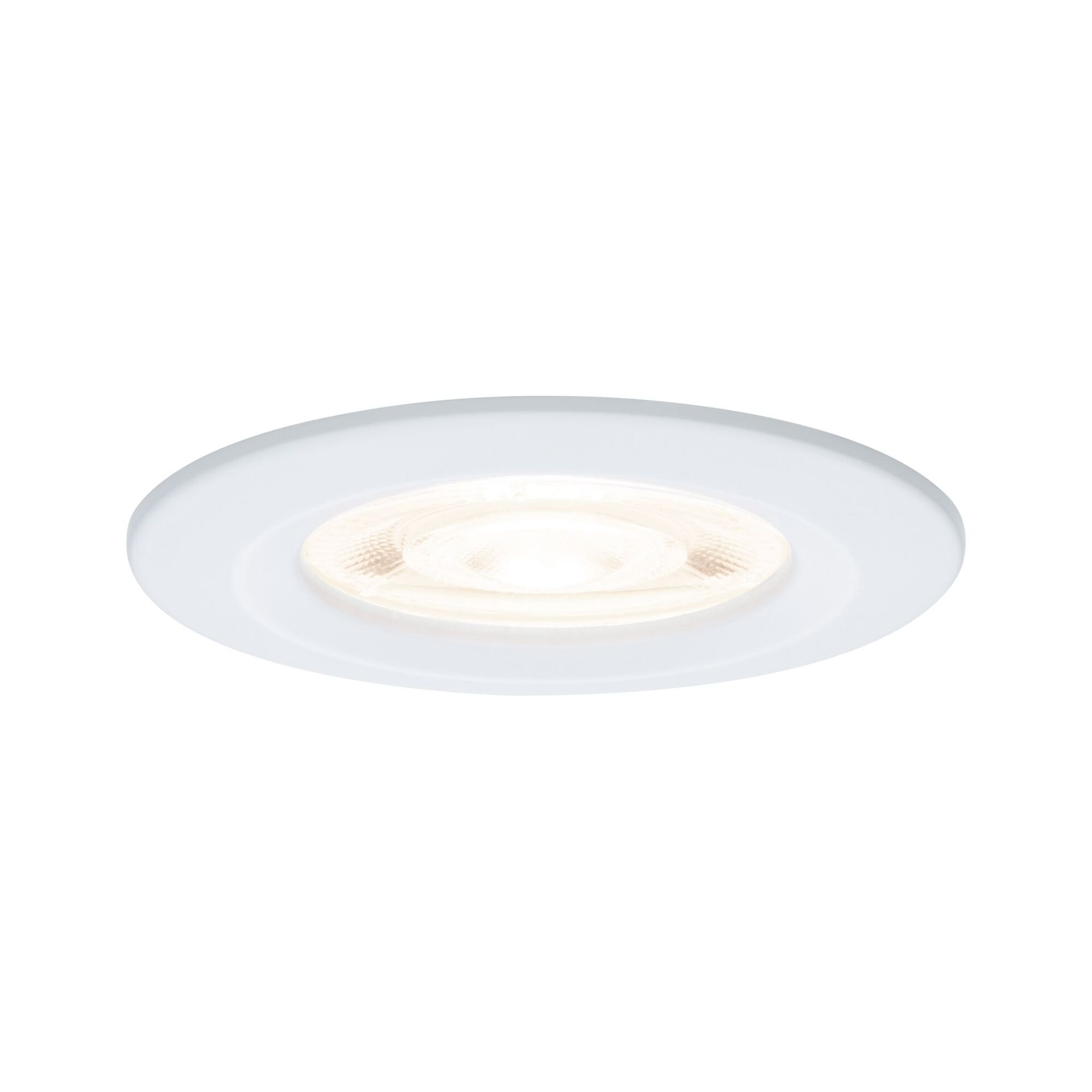 Levně PAULMANN LED vestavné svítidlo Nova GU10 Flat nevýklopné IP44 4,9W 230V 2700K bílá mat
