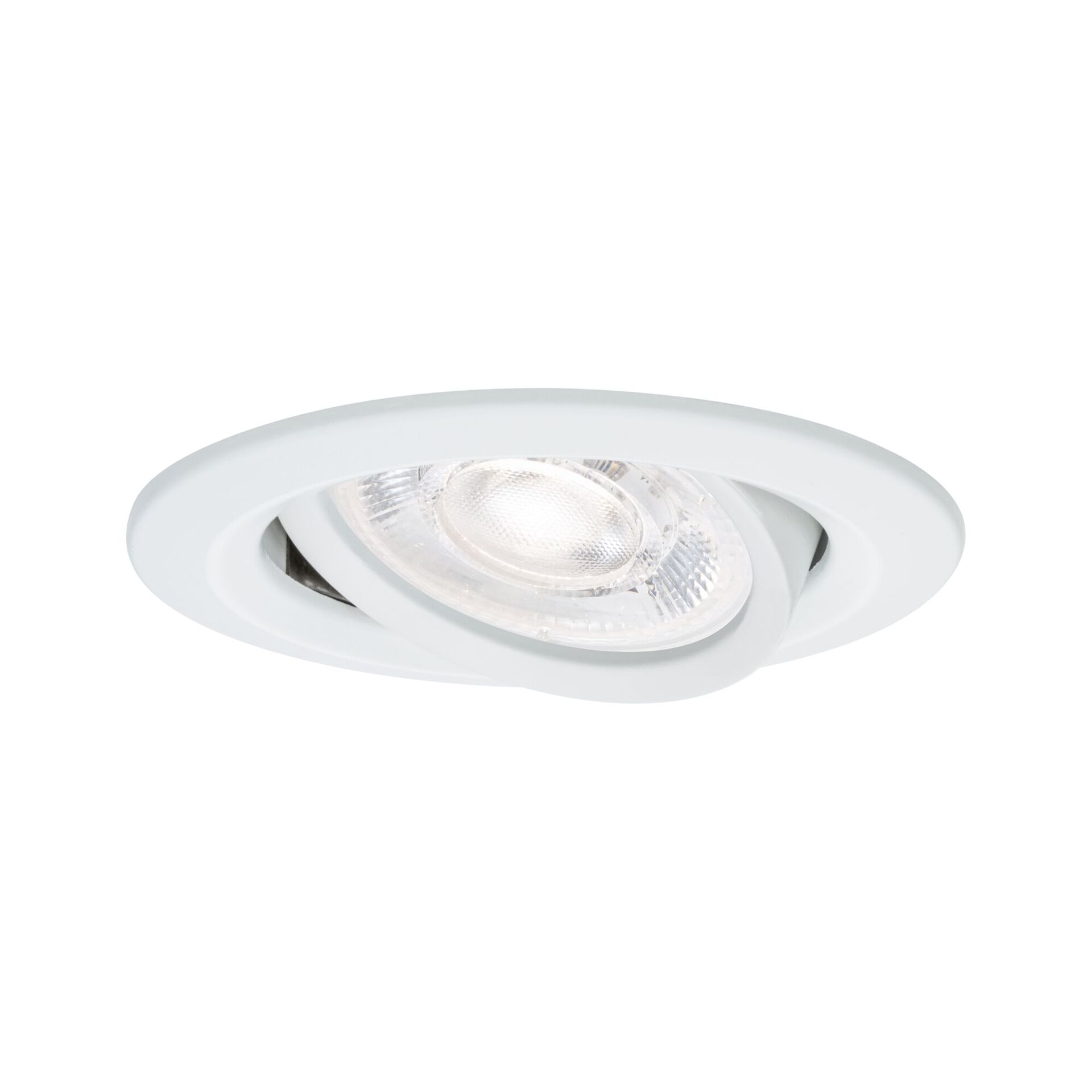 Levně PAULMANN LED vestavné svítidlo Nova Plus GU10 Flat IP65 93mm 4,9W 230V stmívatelné 4000K bílá mat
