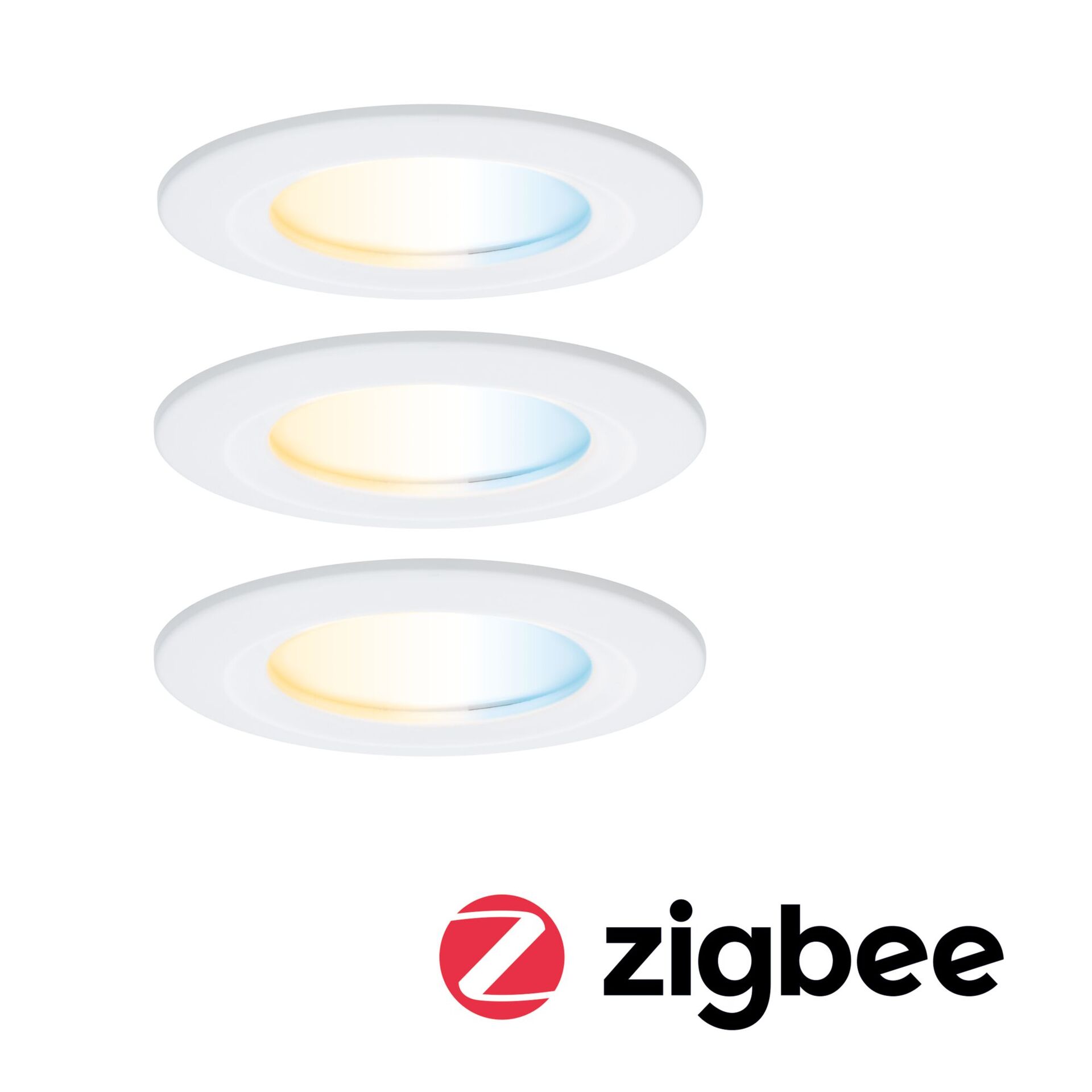 Levně PAULMANN LED vestavné svítidlo Nova Coin IP44 kruhové 78mm měnitelná bílá 3x6W 230V bílá mat hliník