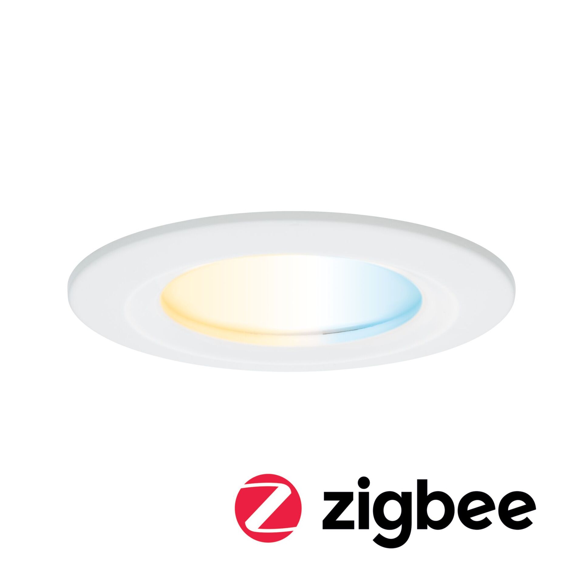 Levně PAULMANN LED vestavné svítidlo Nova Coin IP44 kruhové 78mm měnitelná bílá 6W 230V bílá mat hliník