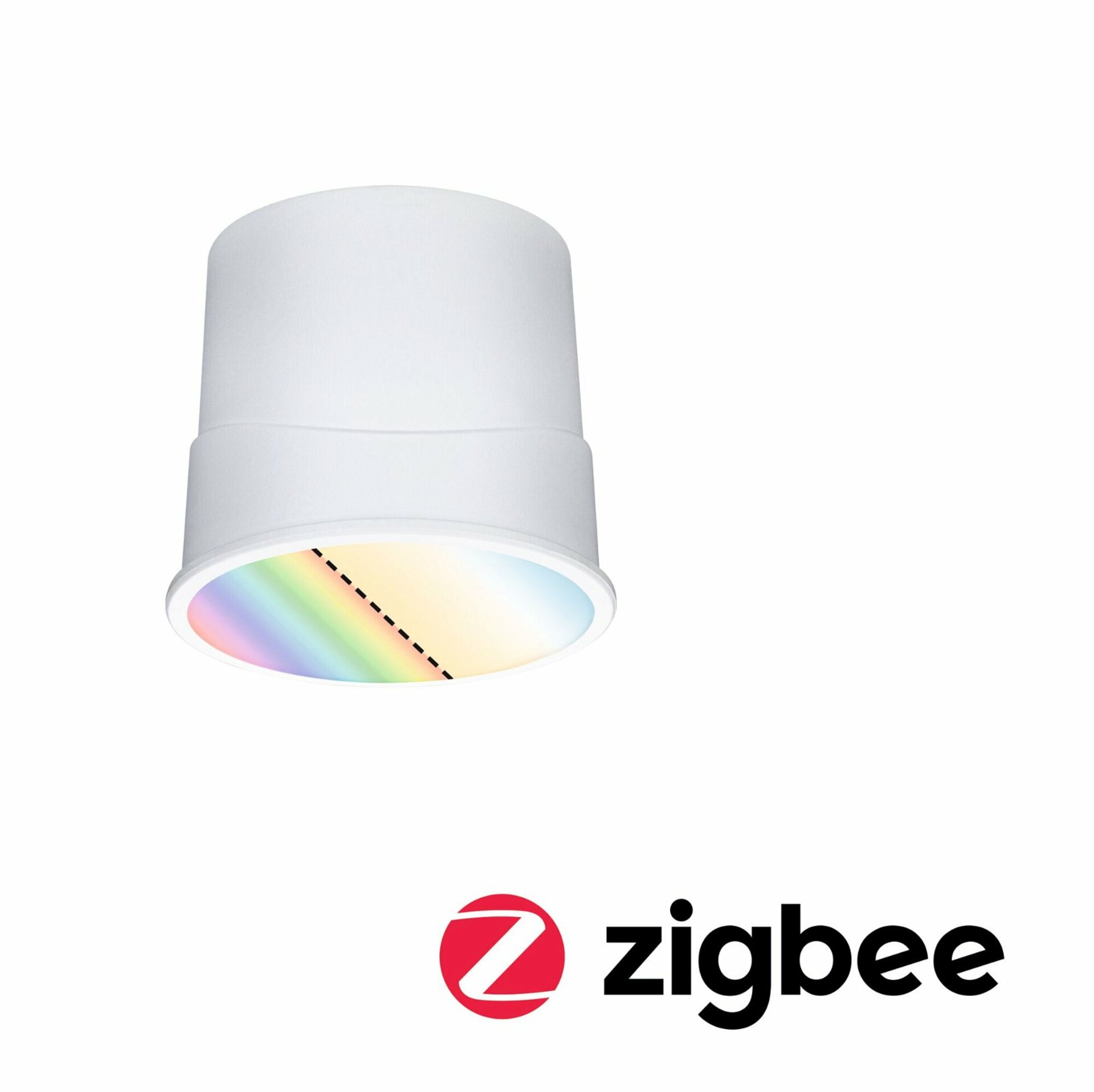 Levně PAULMANN LED Modul vestavné svítidlo Smart Home Zigbee Base Coin kruhové 50mm Coin 4,9W 230V stmívatelné RGBW+ satén 924.70