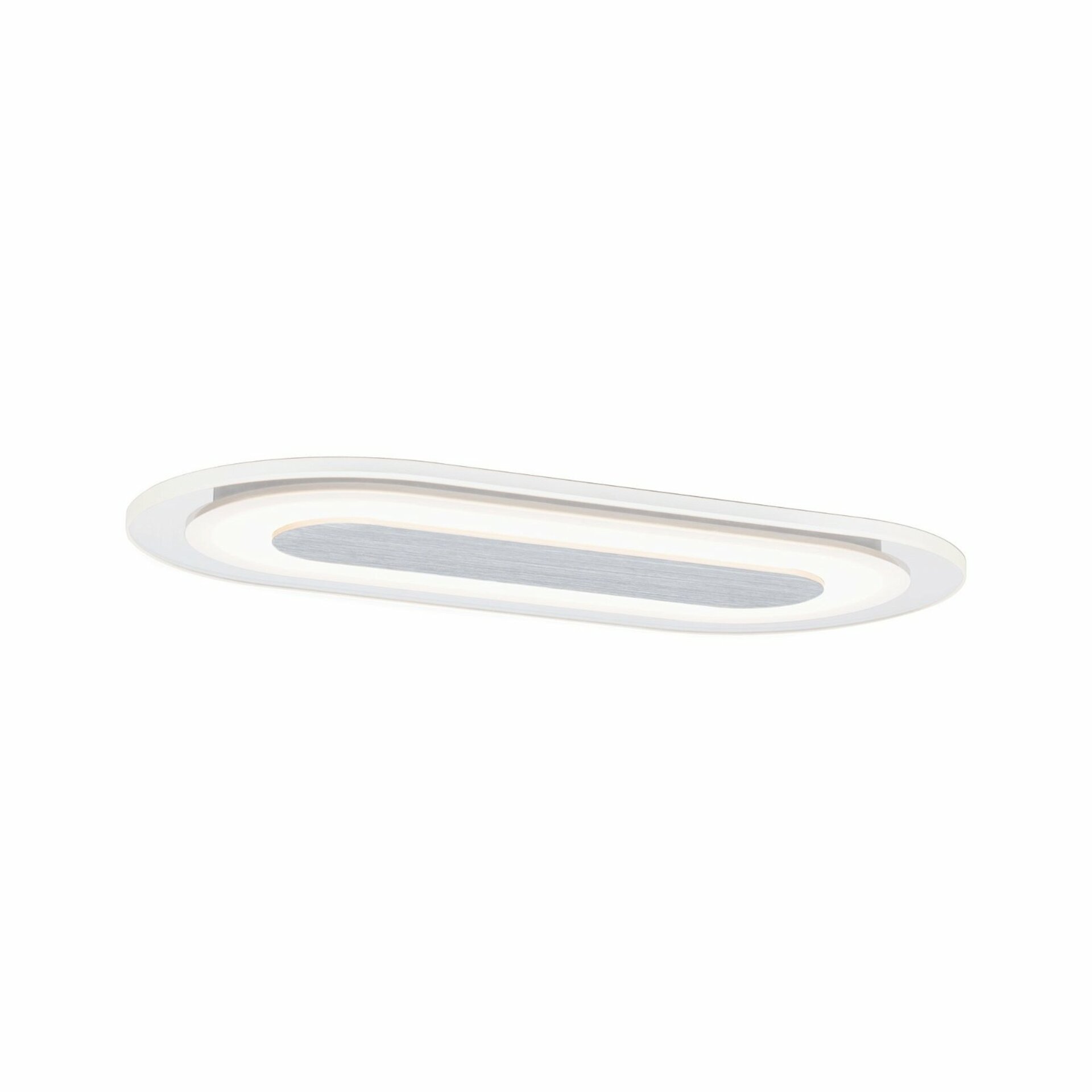 Paulmann vestavné svítidlo LED Whirl oval 8W hliník satén stmívatelné 929.08 P 92908