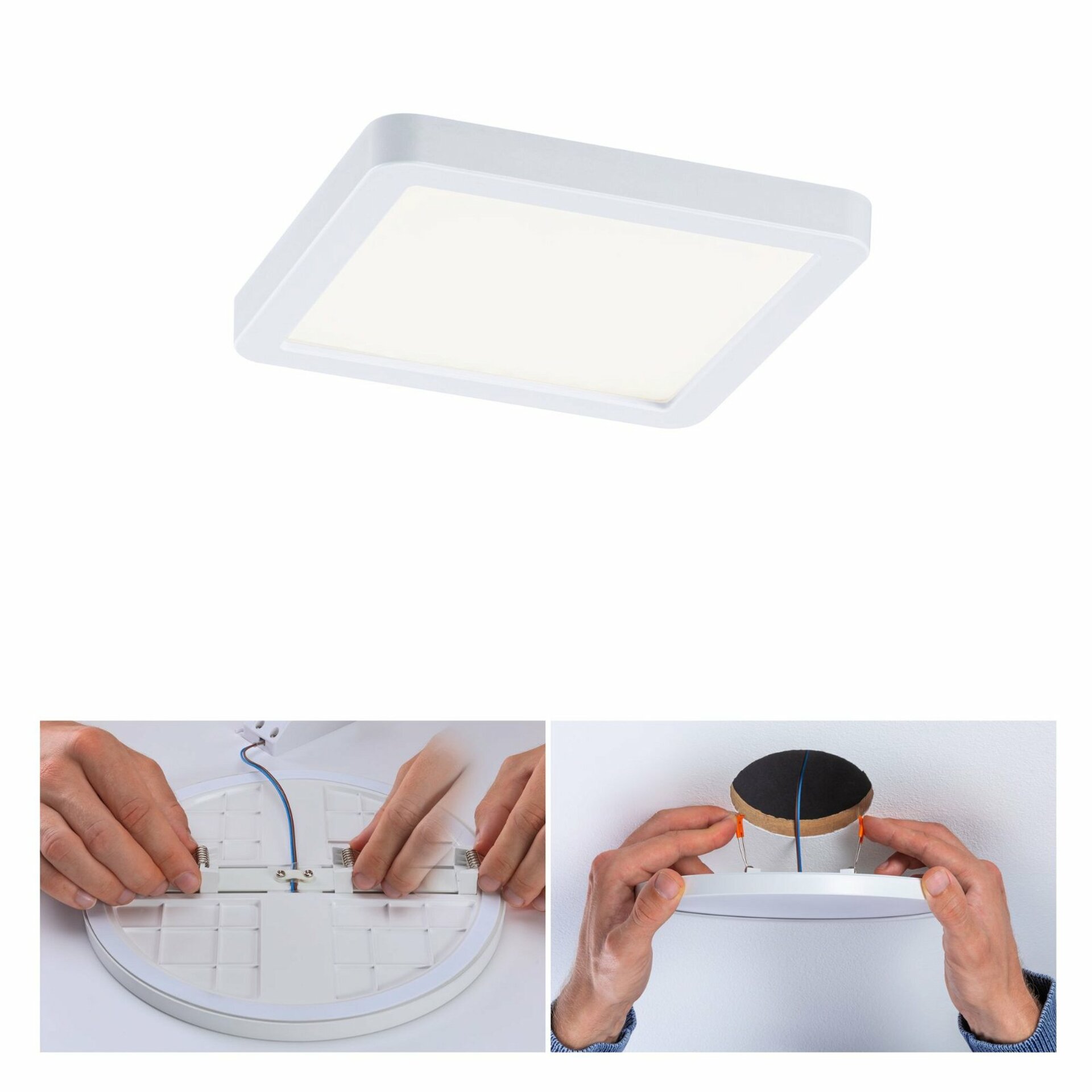 PAULMANN LED vestavné svítidlo Areo VariFit IP44 kruhové 175 13W 3.000K bílá 930.32