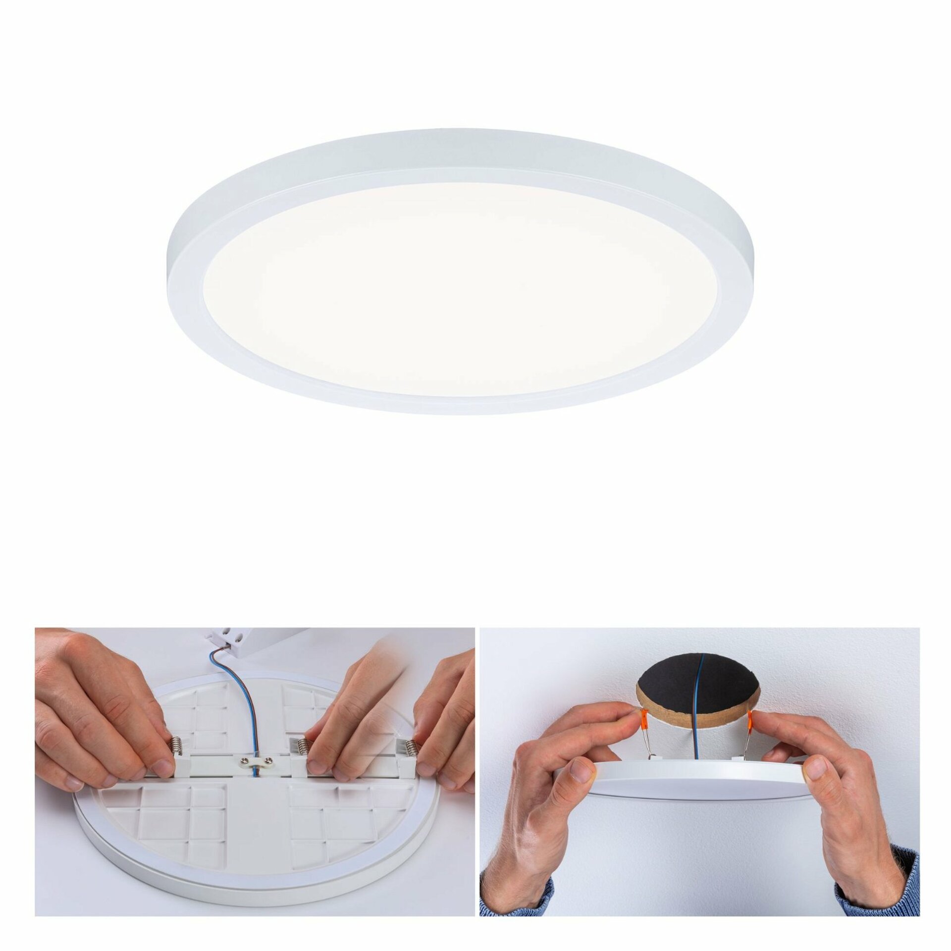 PAULMANN LED vestavné svítidlo Areo VariFit IP44 kruhové 175 13W 4.000K bílá 930.36