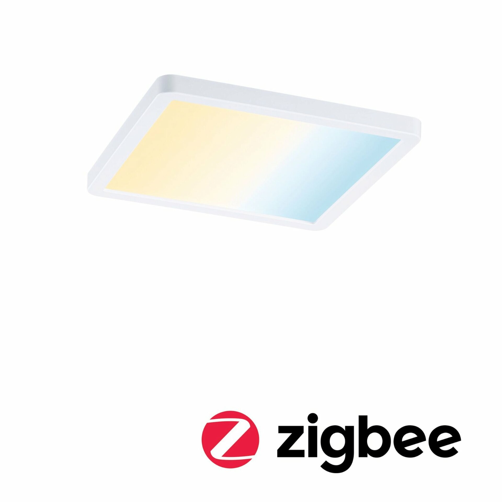 PAULMANN Smart Home Zigbee LED vestavné svítidlo Areo VariFit IP44 hranaté 175x175mm 13W bílá měnitelná bílá 930.47