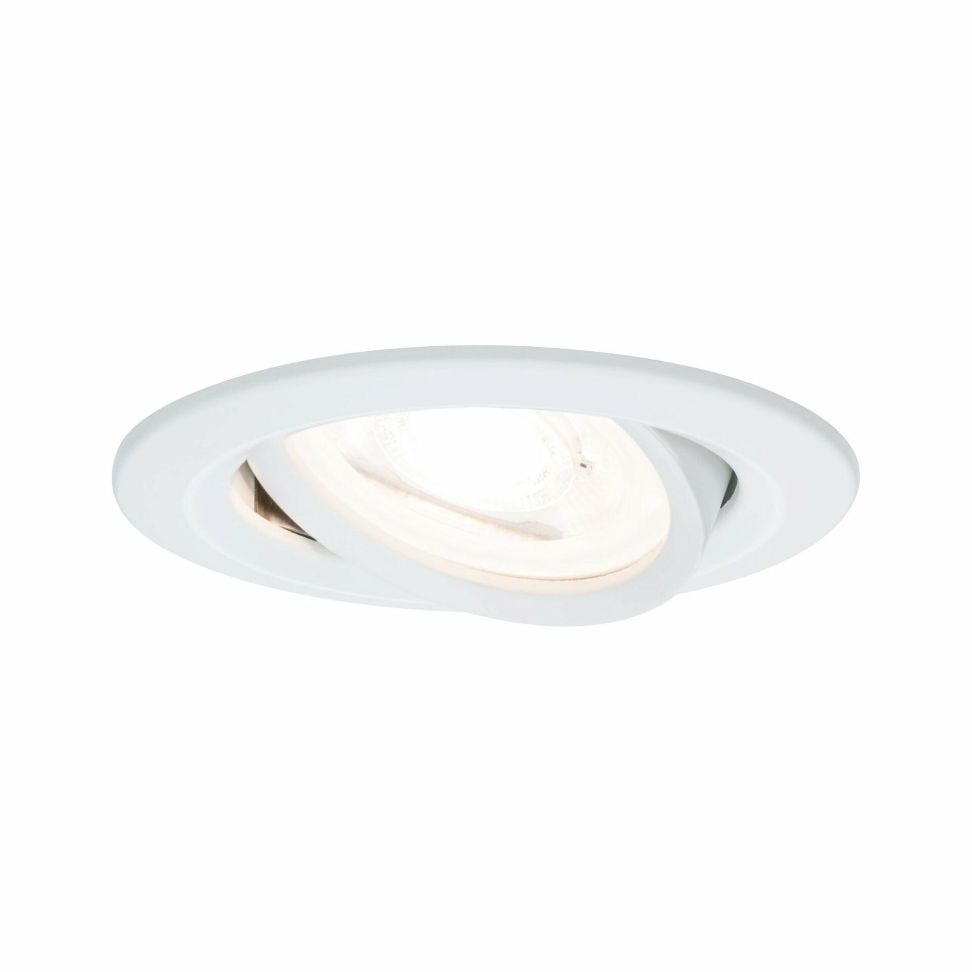 PAULMANN Vestavné svítidlo LED Nova kruhové 1x6,5W GU10 bílá mat výklopné 934.30 P 93430