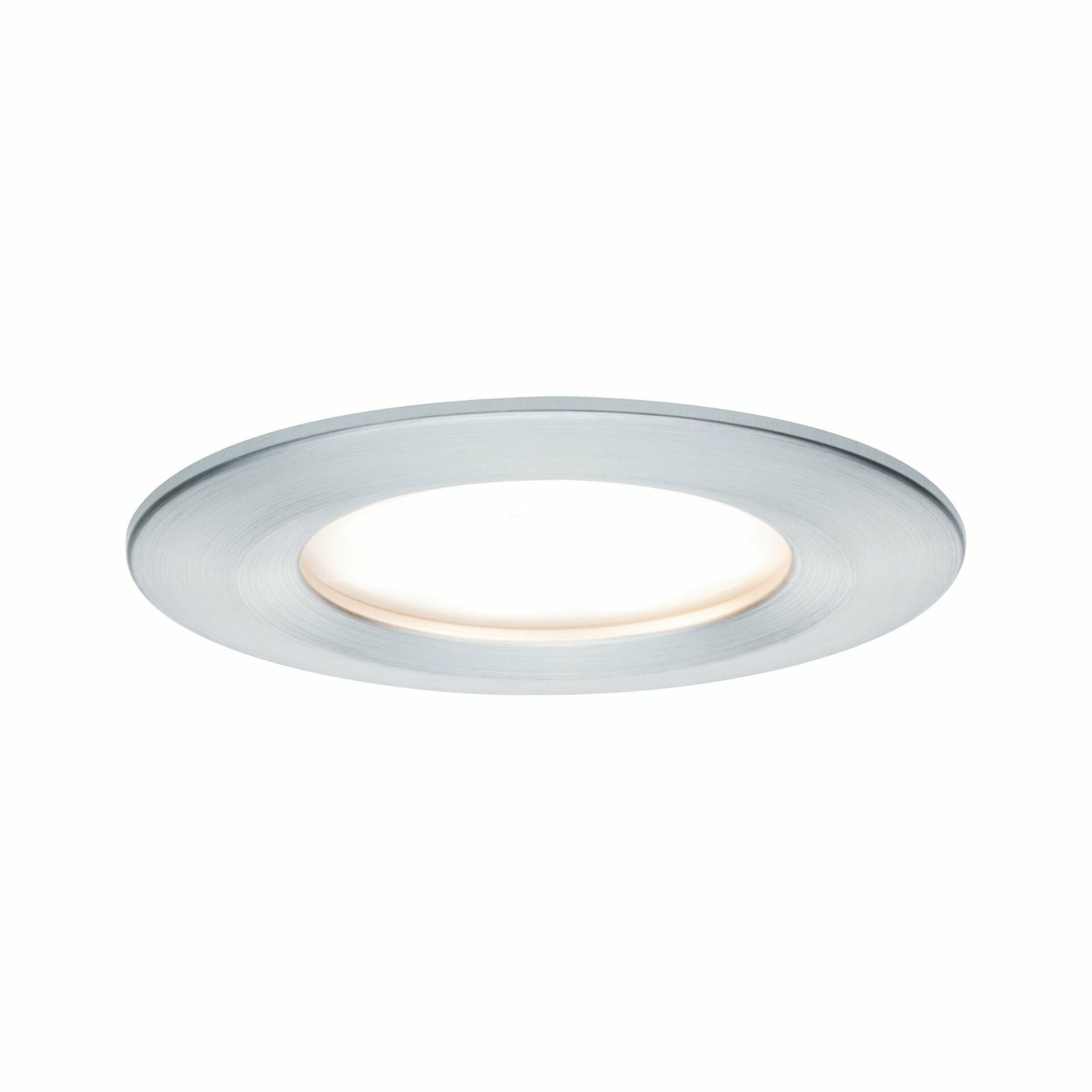 PAULMANN Vestavné svítidlo LED Nova kruhové 1x6,5W hliník broušený nevýklopné 934.61 P 93461