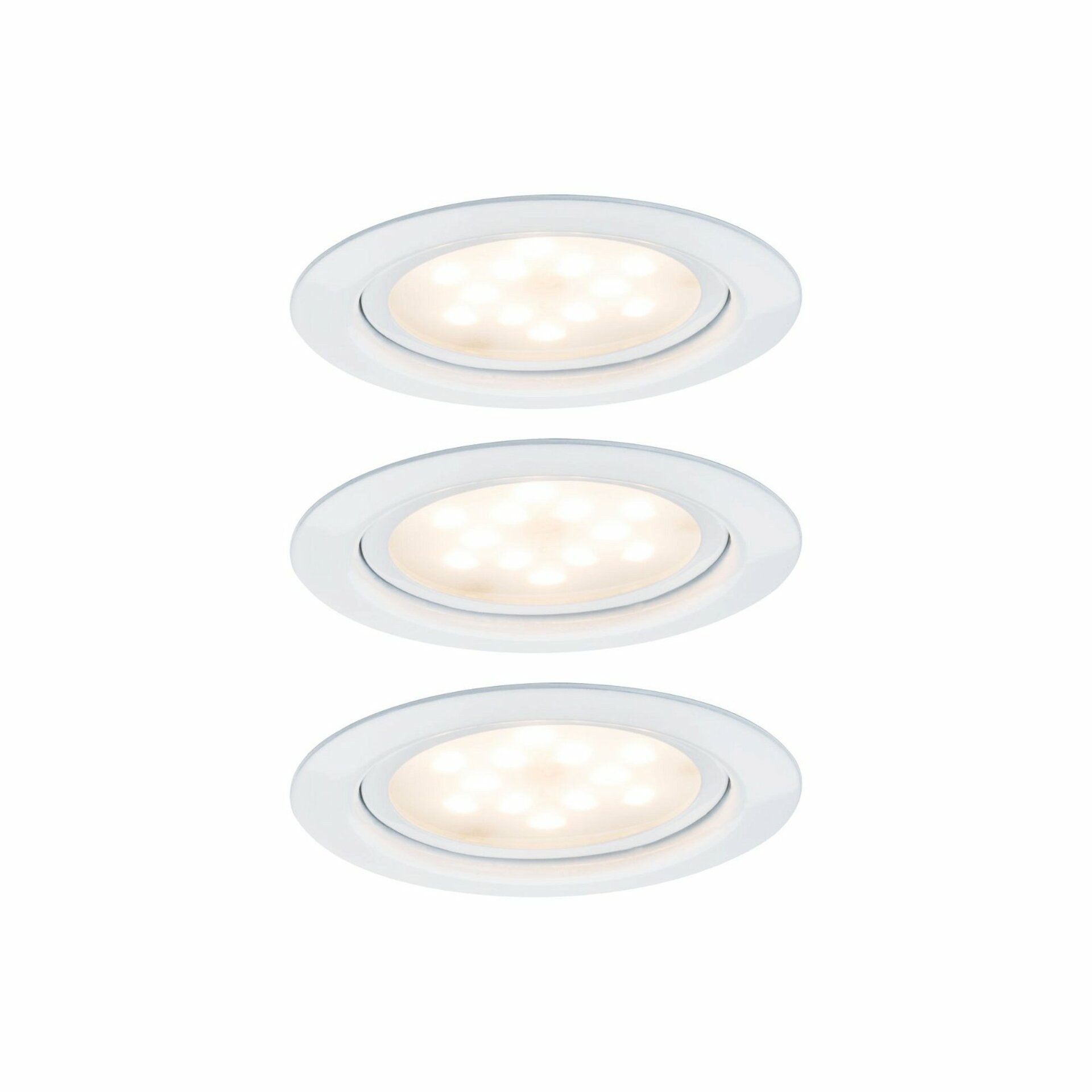 Paulmann zápustné svítidlo Micro Line LED 3x4,5W bílá SET 3KS 935.54 P 93554