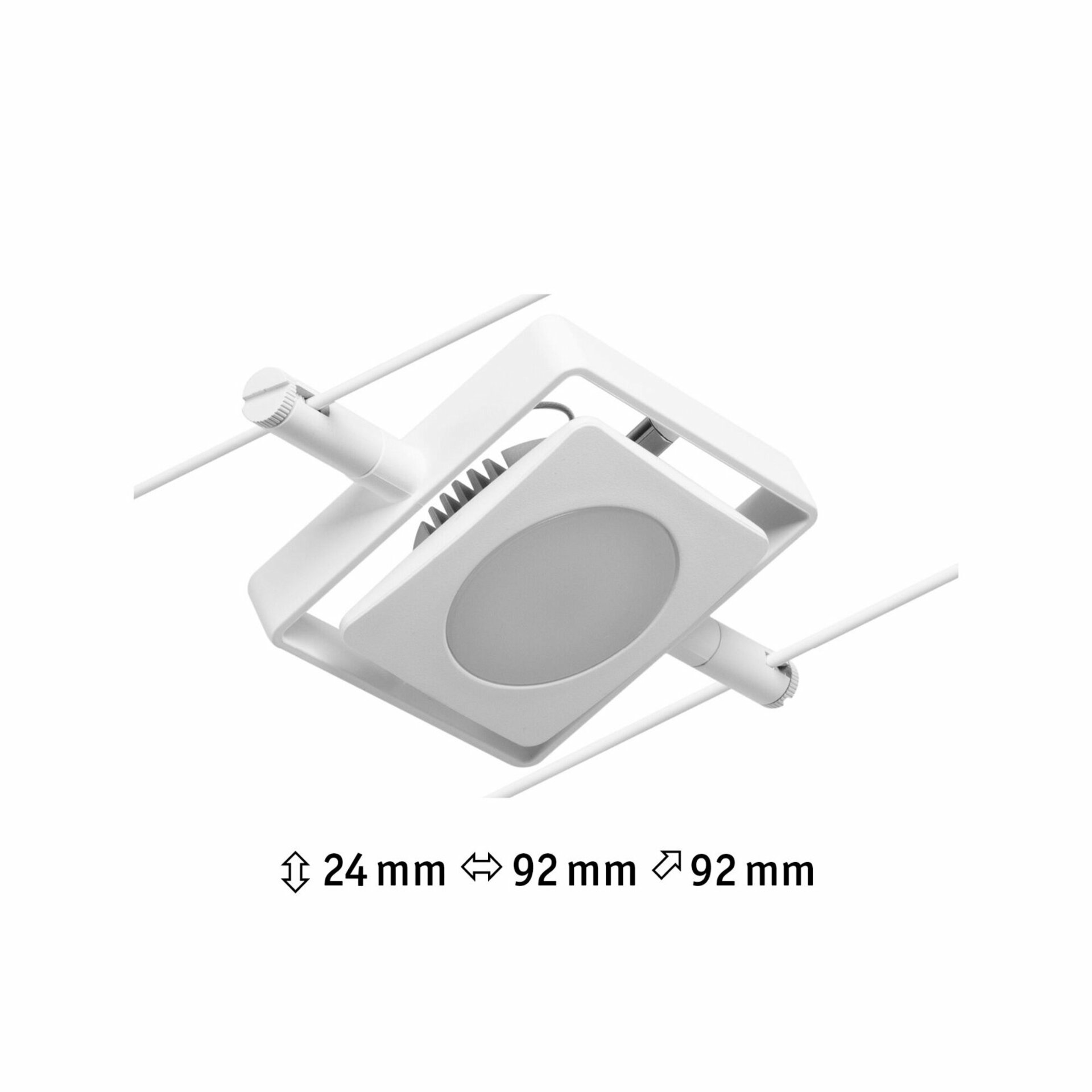 PAULMANN LED lankový systém MacLED spot 4,5W 3000K 12V bílá mat/chrom