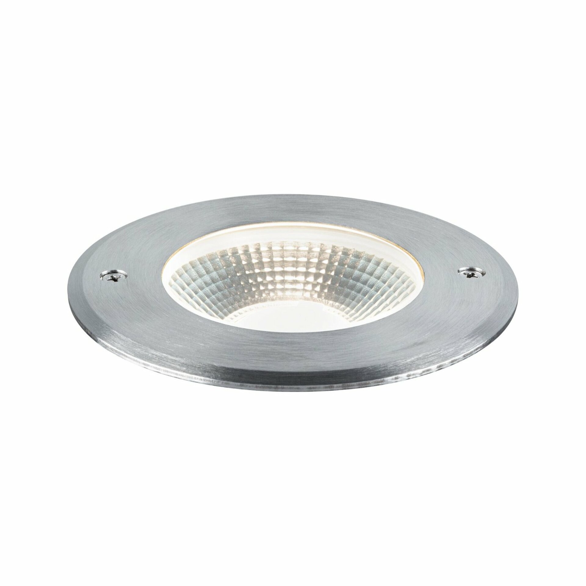 Levně PAULMANN LED zemní svítidlo Vanea IP67 kruhové 100mm 3000K 3,5W 230V hliník hliník