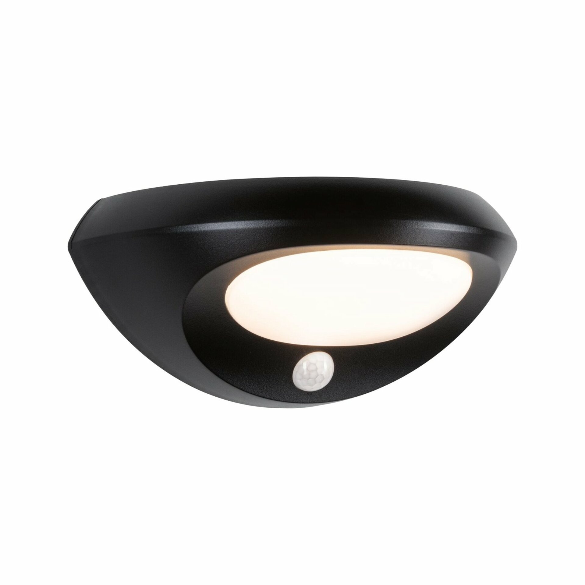 PAULMANN Solární LED venkovní nástěnné svítidlo Sorova pohybové čidlo IP44 230x125mm 3000K 3,5W antracit umělá hmota