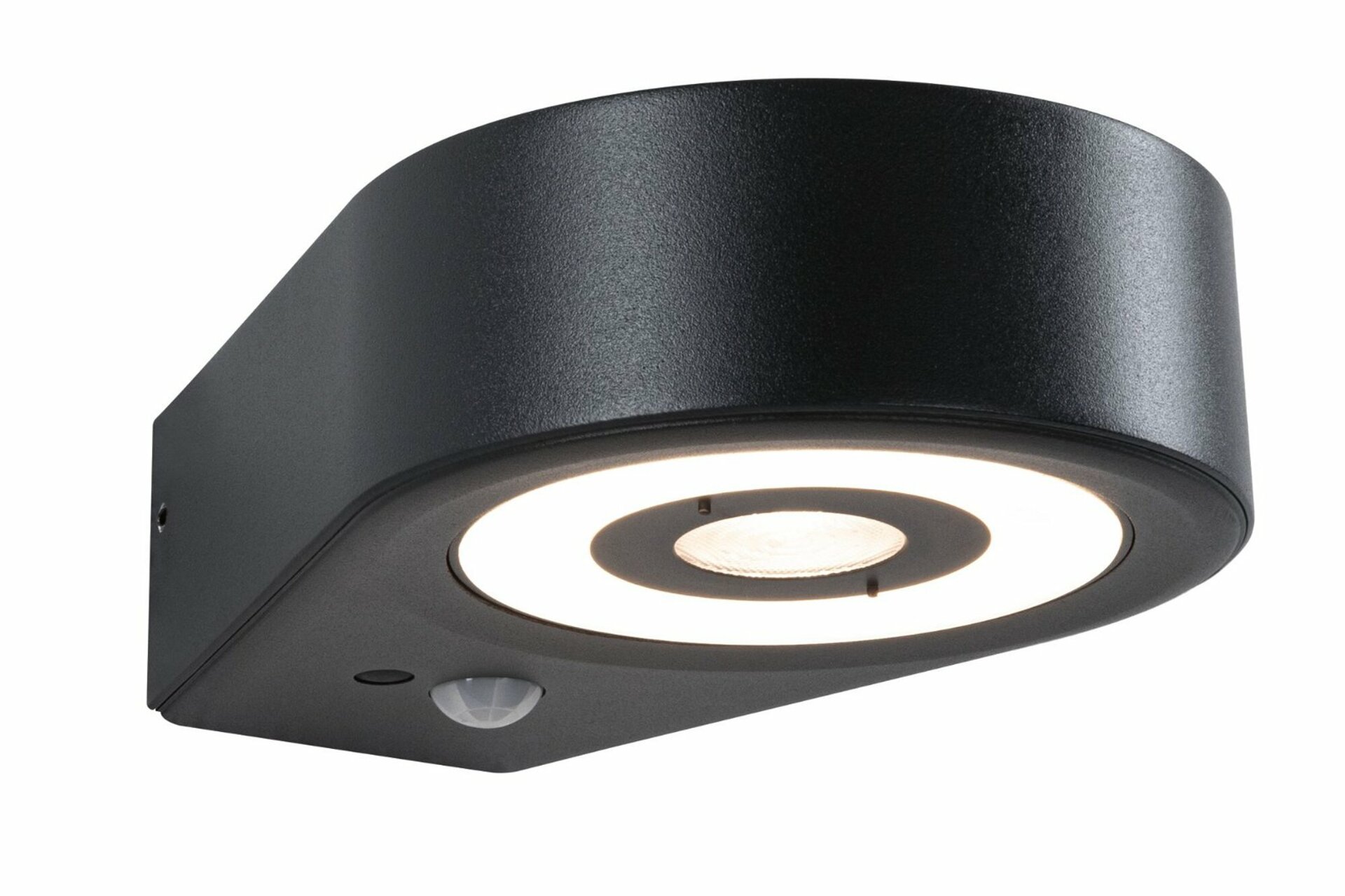 PAULMANN LED venkovní nástěnné svítidlo Silma pohybové čidlo IP44 65x186mm 3000K 5,5 / 1x0,7W 230V antracit hliník